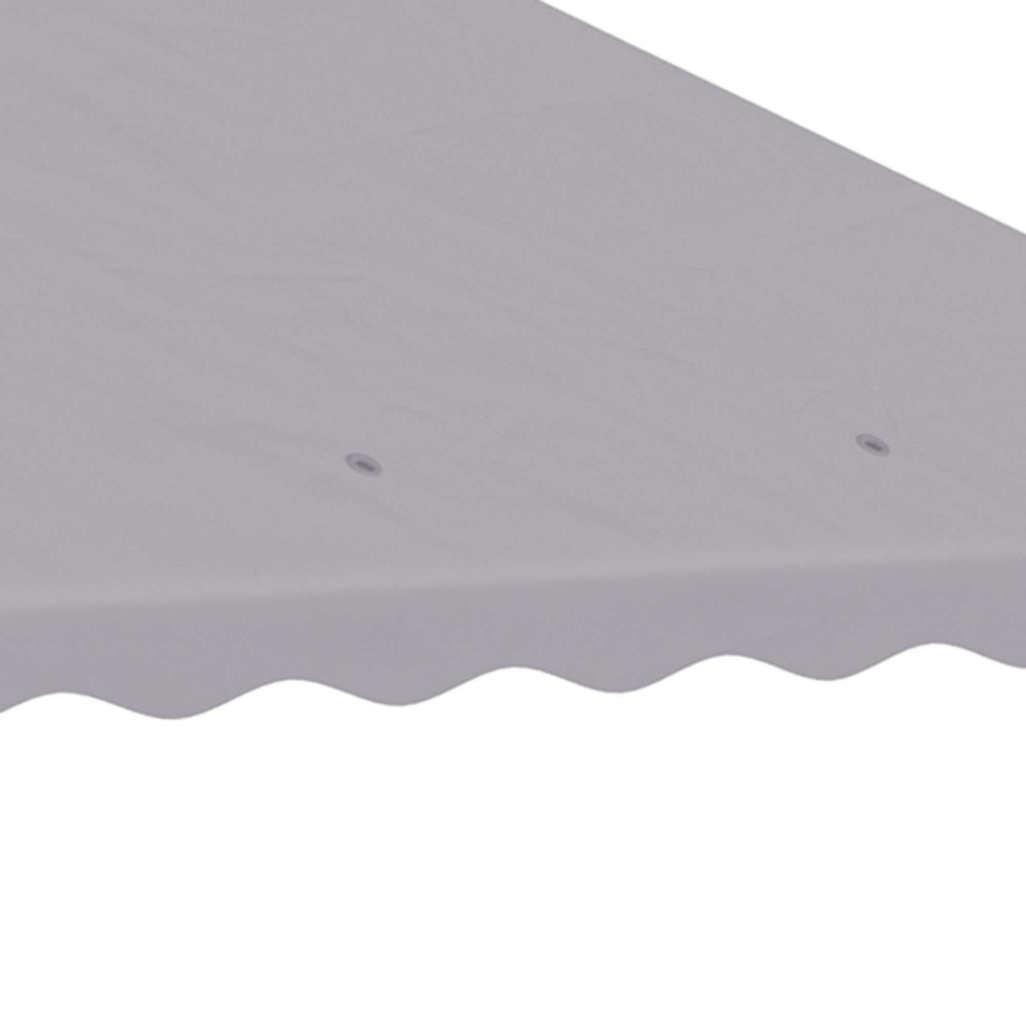 Outsunny Replacement Gazebo Canopy Cover 3x3m, Dual-Tier Roof, Durable Light Grey Fabric, Weather-Resistant, Perfect for Outdoor Events