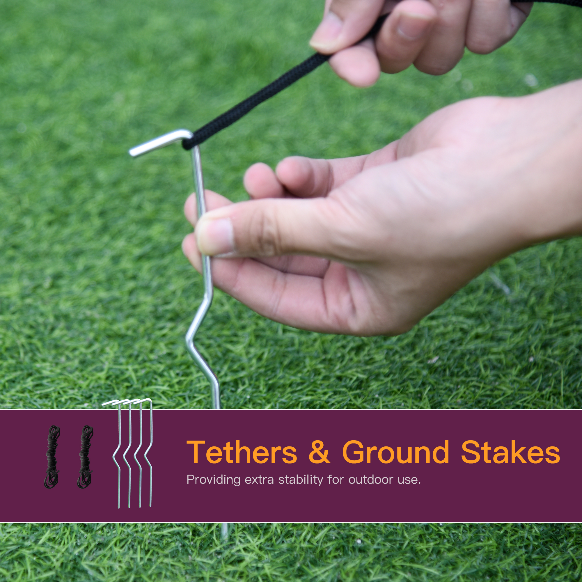 HOMCOM Next Day Delivery Inflatable Pumpkin Decoration Halloween Inflatable Tree