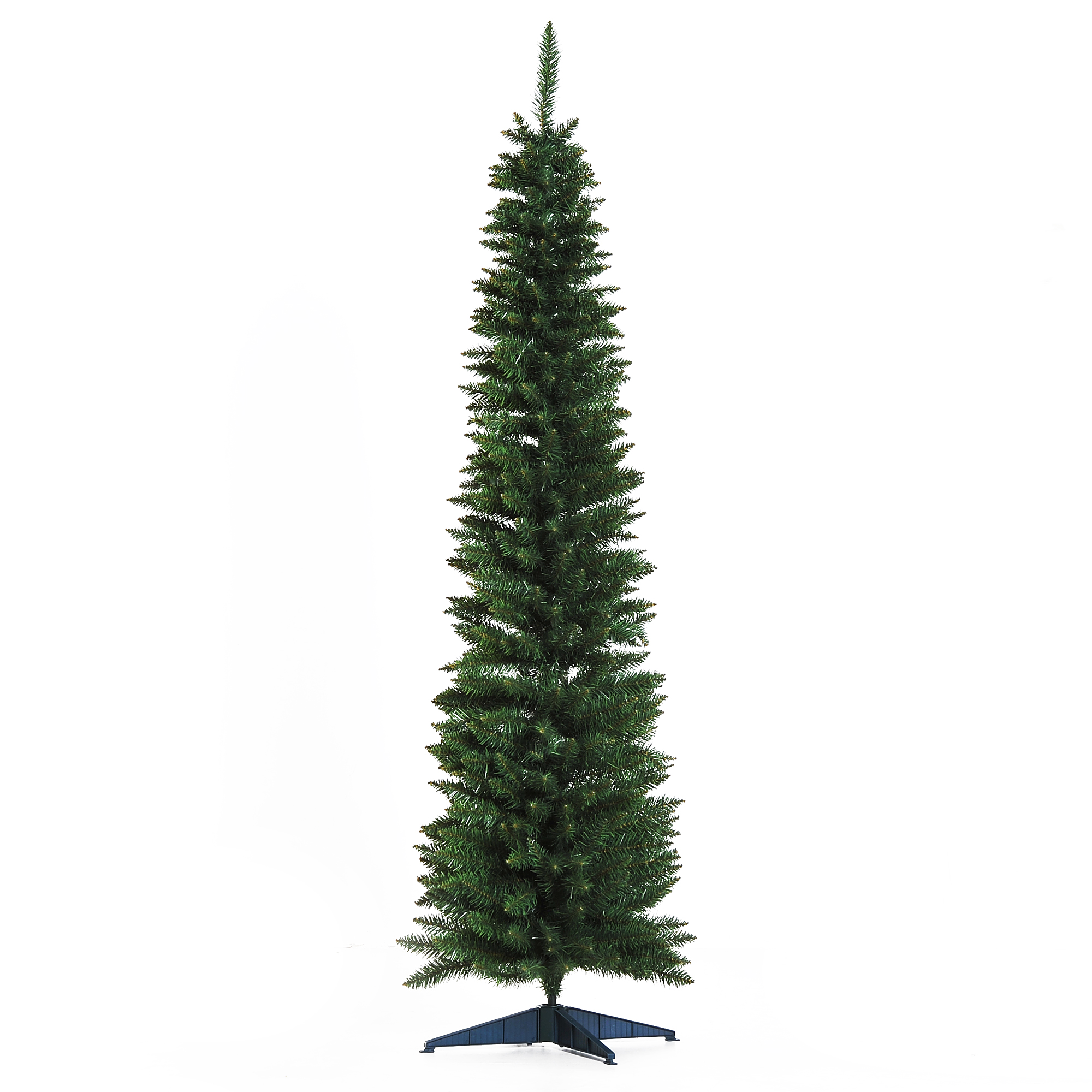HOMCOM Árbol de Navidad Artificial 180 cm Ignífugo con 390 Puntas de Rama PVC y Soporte de Metal Decoración Navideña Interiores Verde   Aosom España