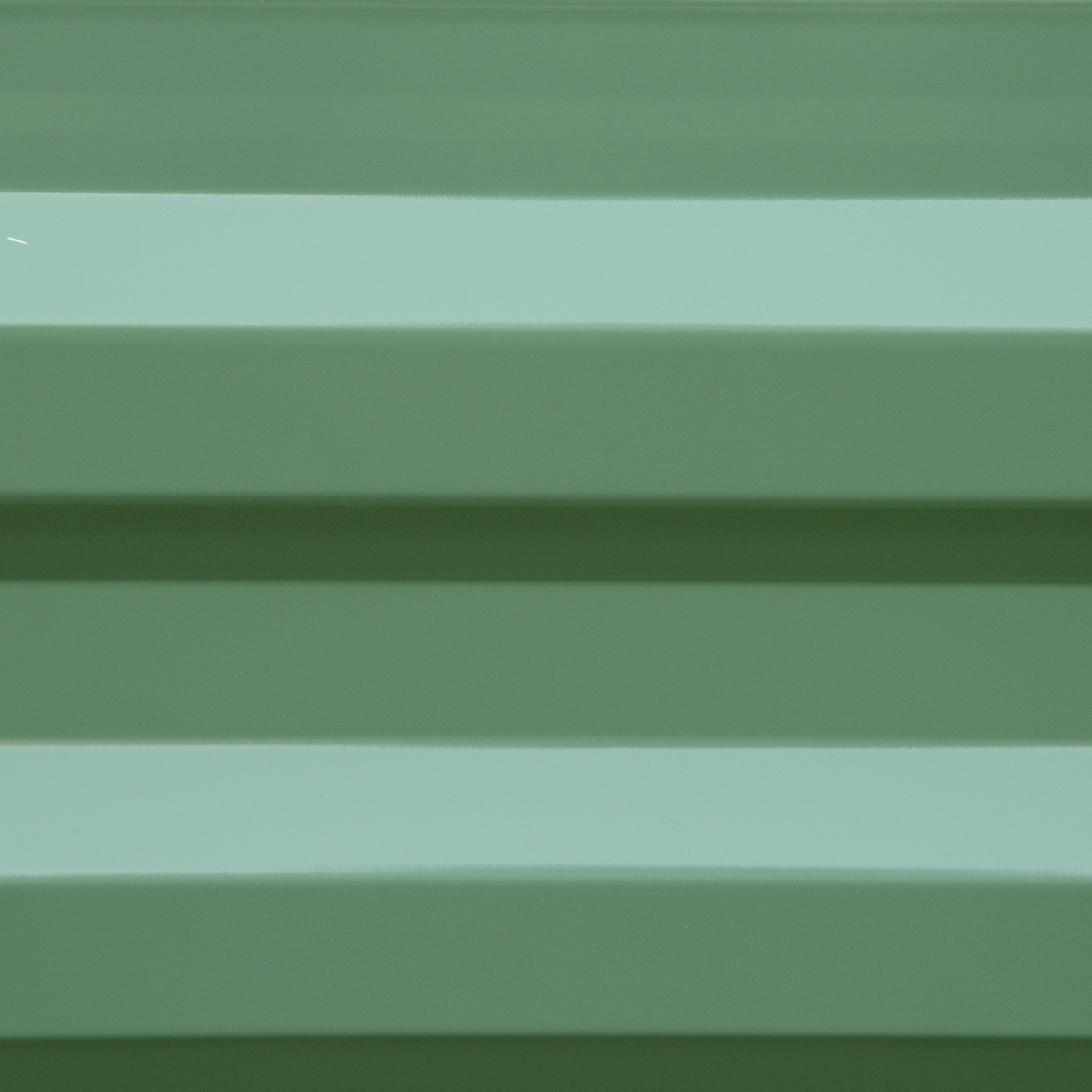 Outsunny Set of 2 291L Raised Garden Bed, Elevated Galvanised Planter Box for Flowers, Herbs, 100x100x30cm, Green