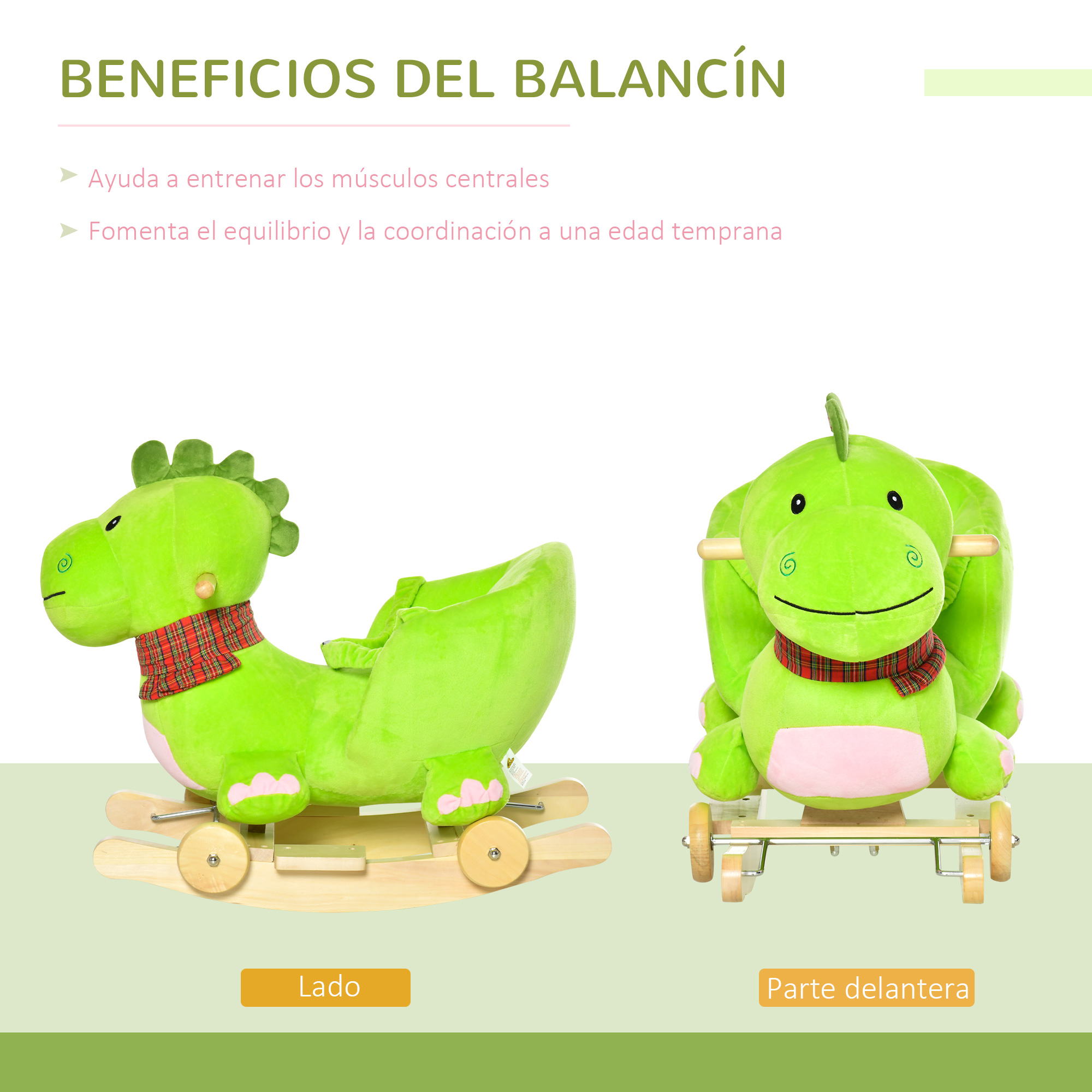 HOMCOM Caballito Balancín para Bebés 18 Meses Forma de Pingüino HOMCOM Caballito Balancín para Bebés 18 Meses Forma de Pingüino