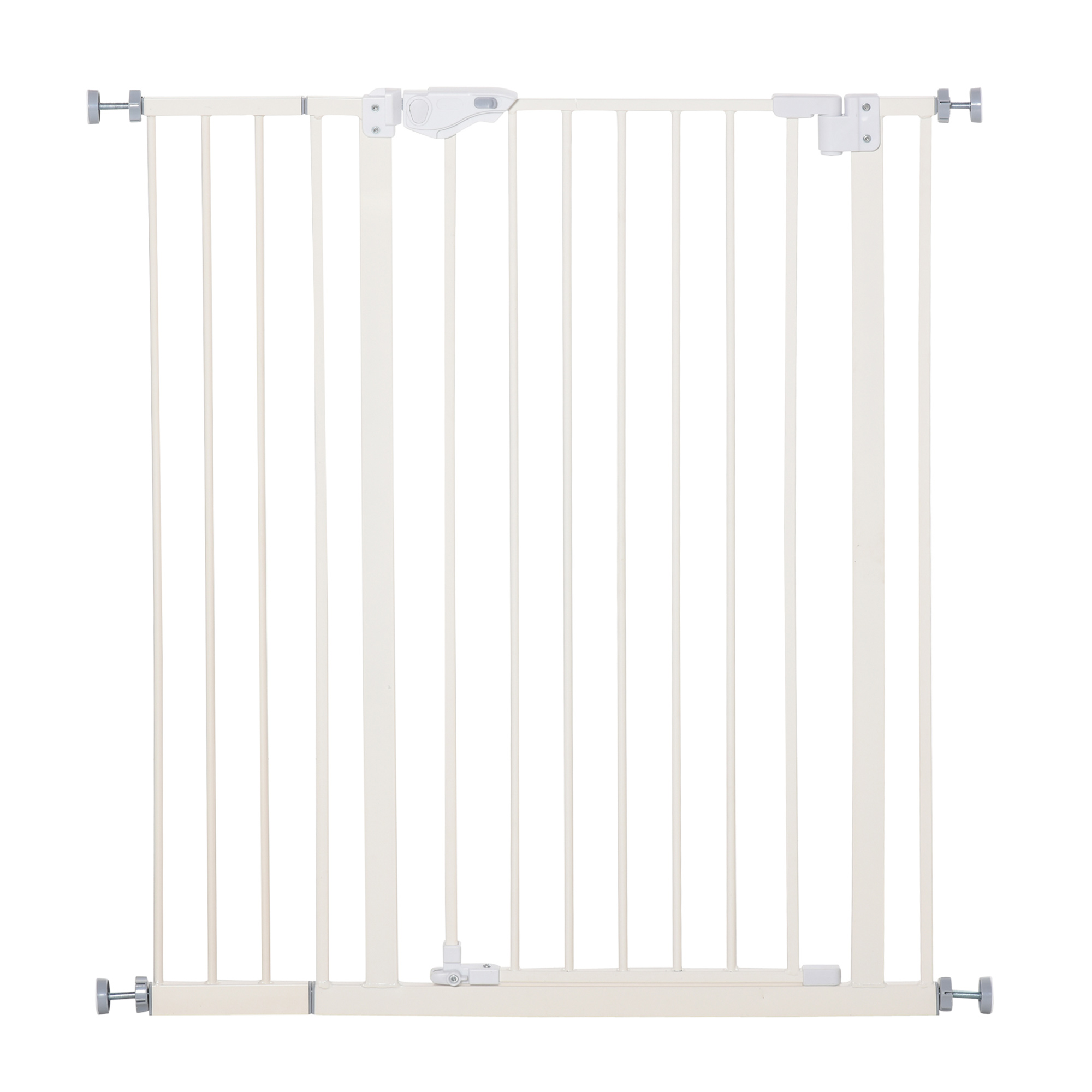 Cancelletto Per Cani Bettacare Extra Alto, 104 Cm, A Pressione, Bianco, Regolabile Da 68,5 A 75 Cm, Per Animali Domestici - 3