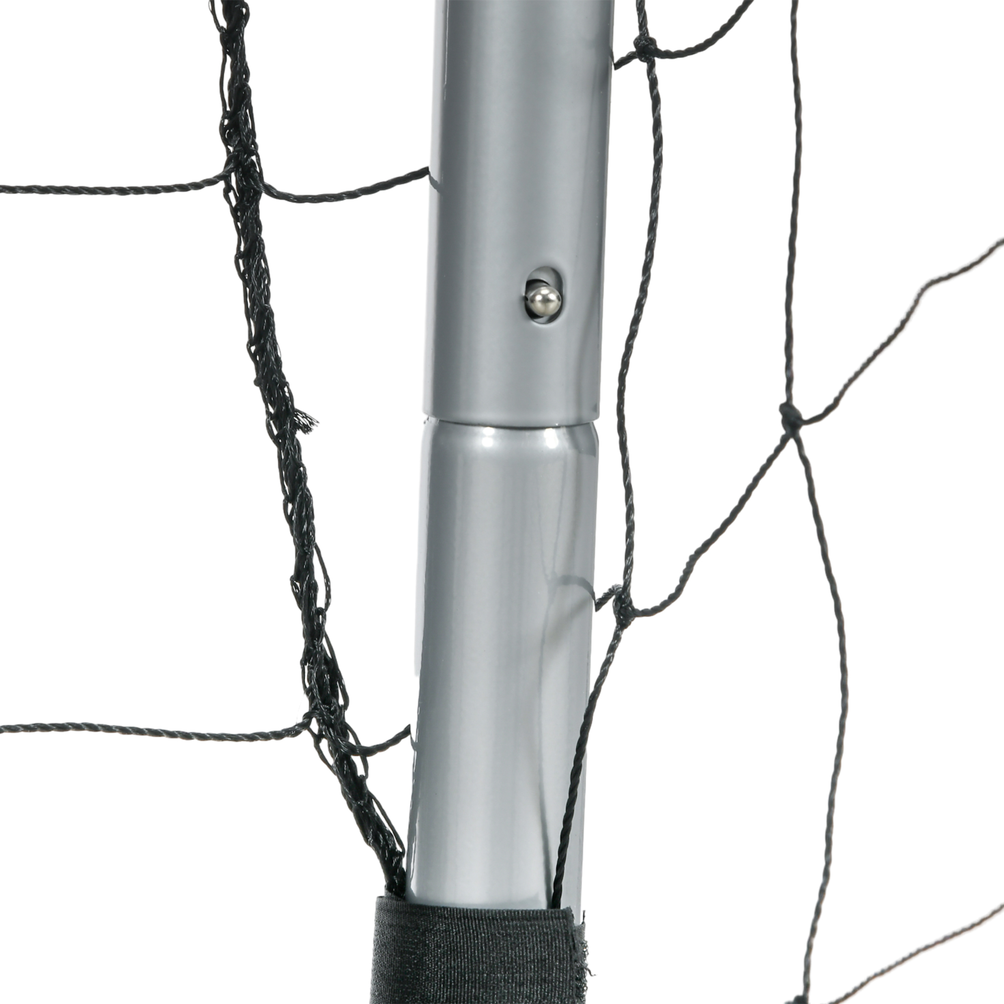 SPORTNOW Quick Setup Football Goal, 6ft x 2ft Net for Garden with Ground Stakes, Durable Outdoor Sport Equipment.