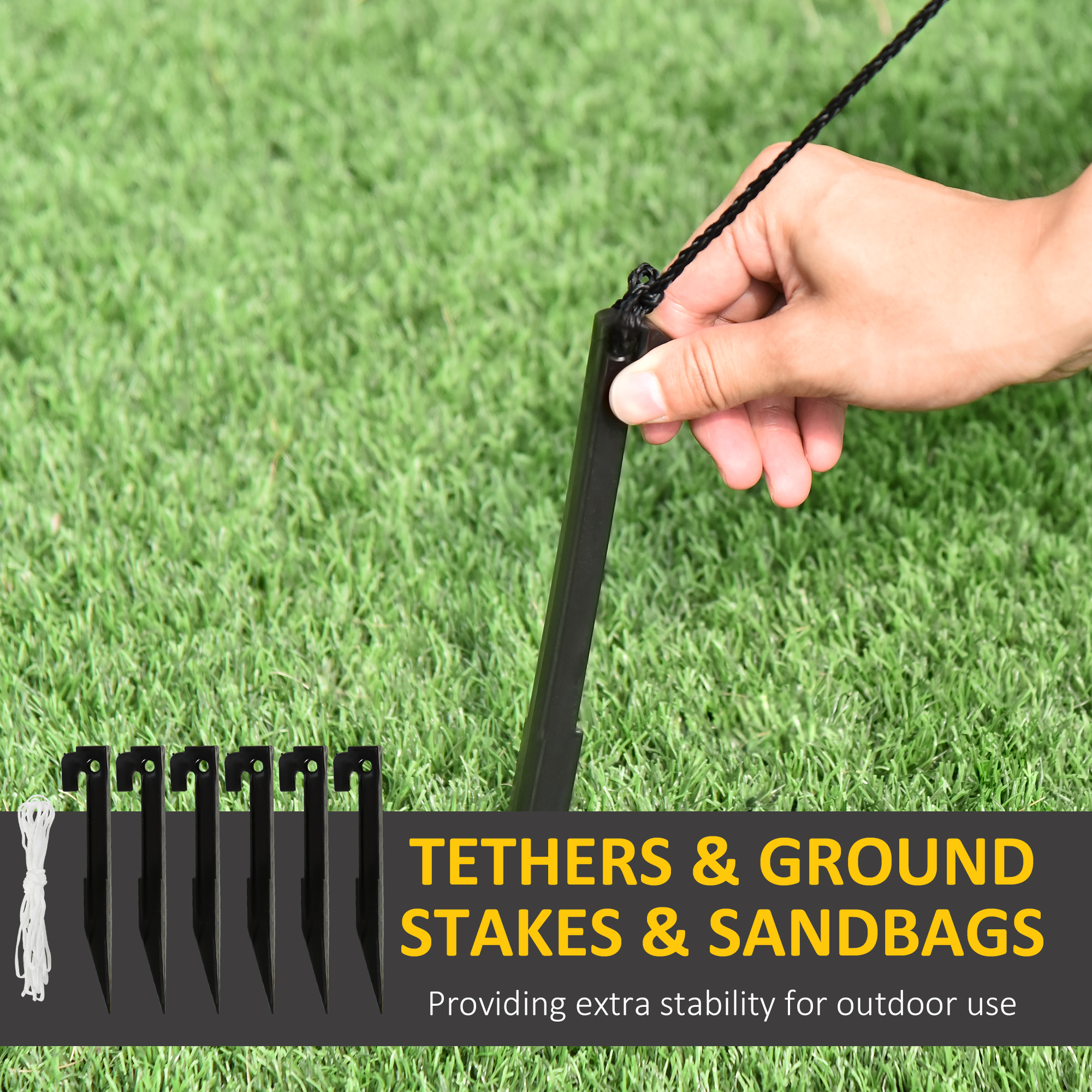 HOMCOM Inflatable Santa, Polyester, 122H cm-Multicolour