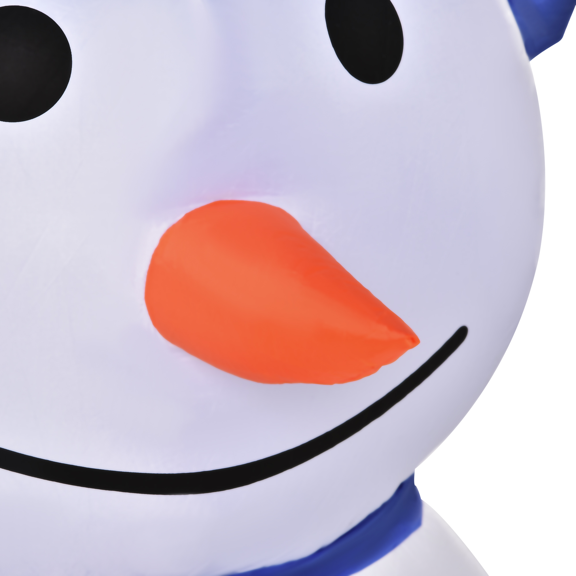 HOMCOM 1.8m Christmas Inflatable Snowman Outdoor LED Light Blow Up Decoration for Home Indoor Garden Lawn