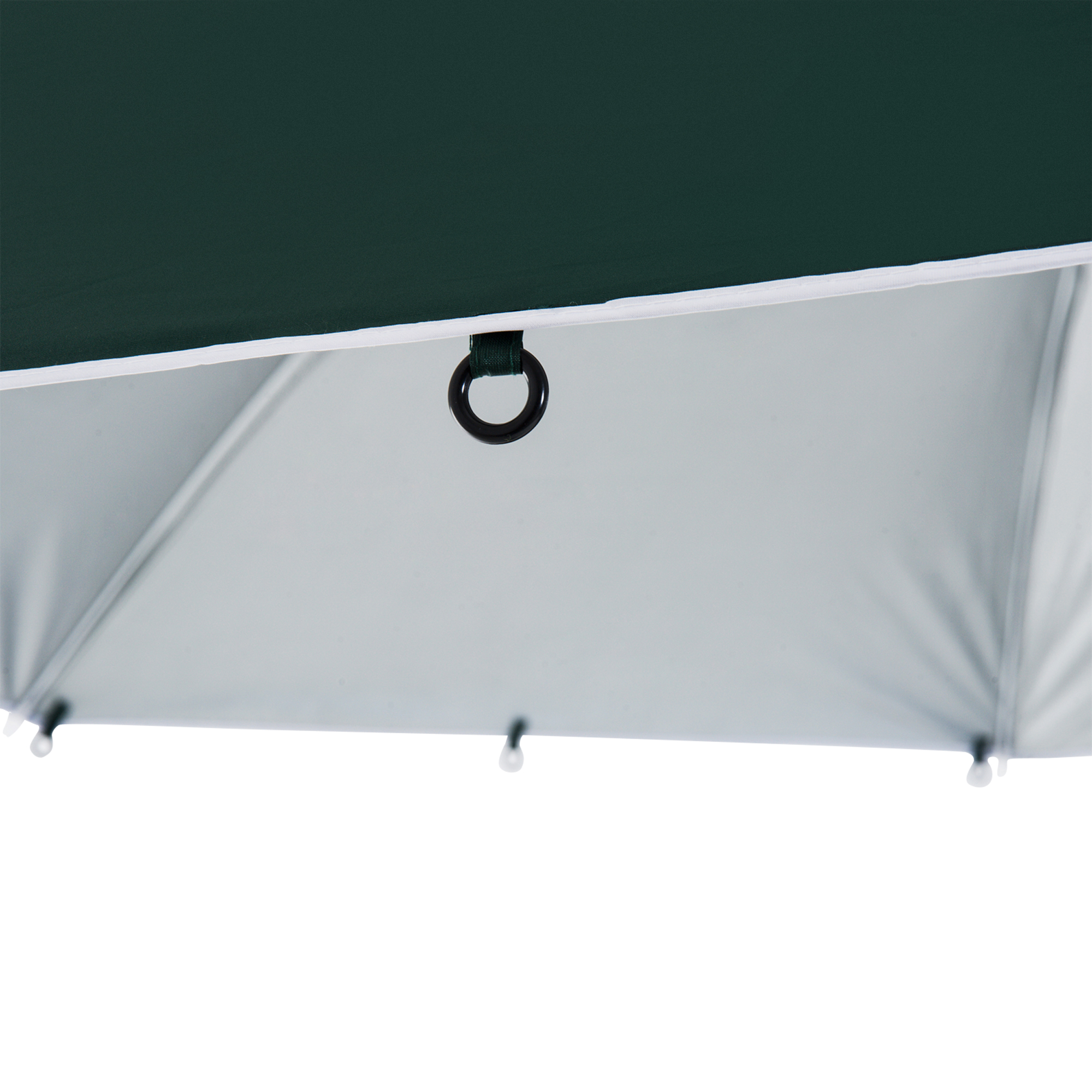Outsunny All-Weather Beach Umbrella Shelteneer-Green