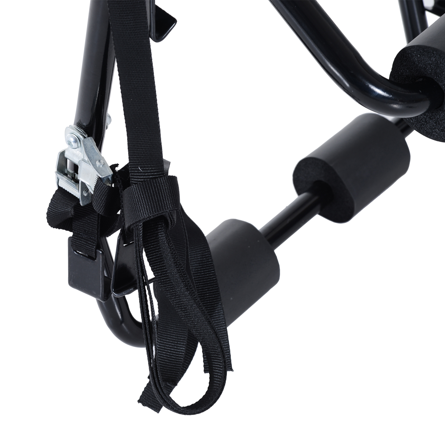 Outsunny 3 Bicycles Car Carrier Rack-Black