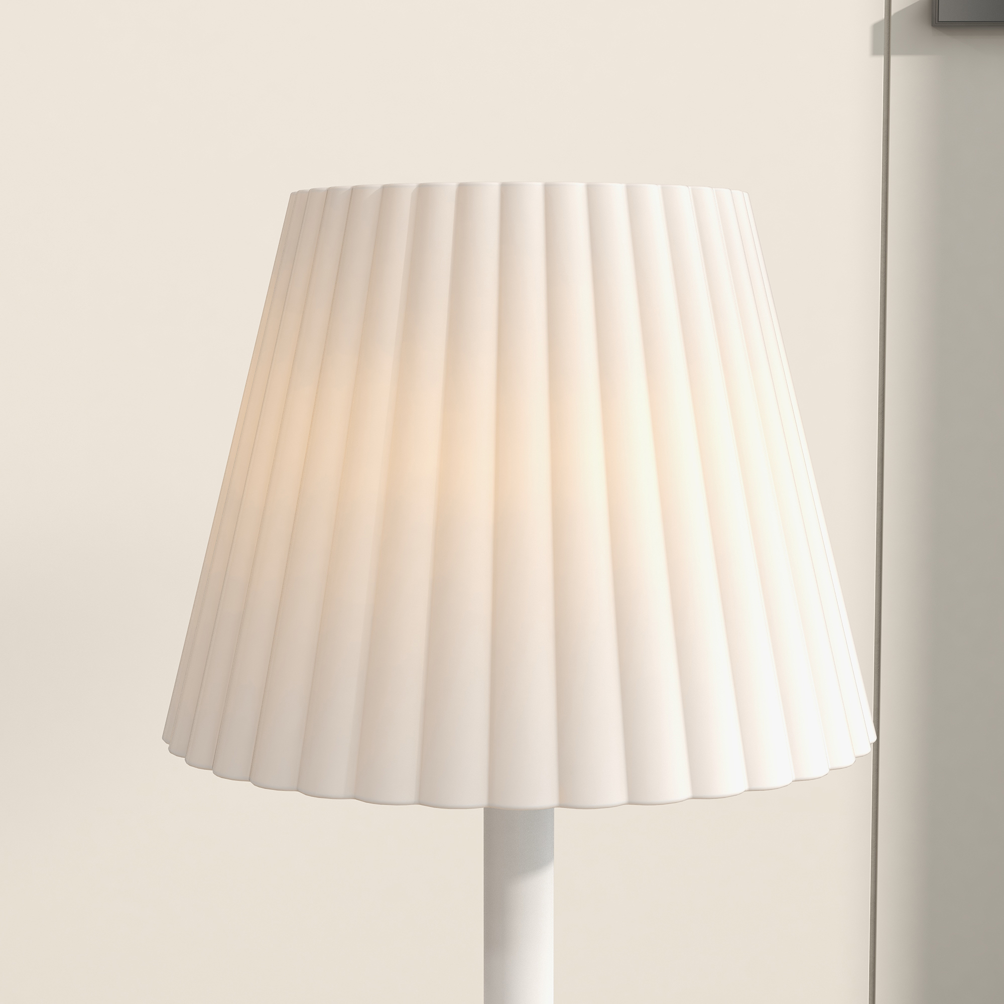 Outsunny Outdoor Solar Table Lamp, Cordless LED Desk Lamp with Rechargeable Battery, Dimming Brightness, USB, Auto On/Off