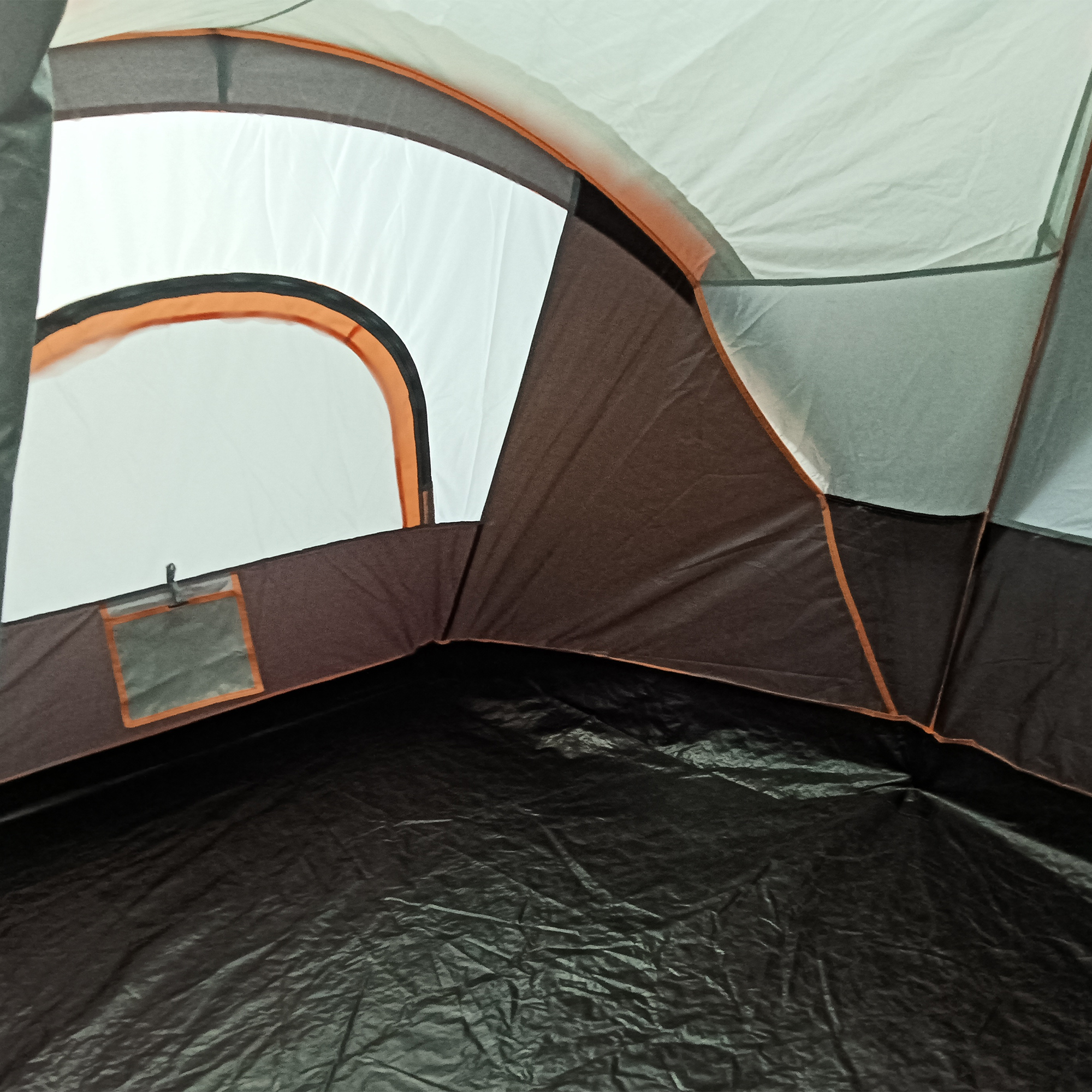 Outsunny 5-6 Man Dome Camping Tent Hiking Shelter UV Protection 3000mm Water Resistant Tunnel Tent - Multicolor