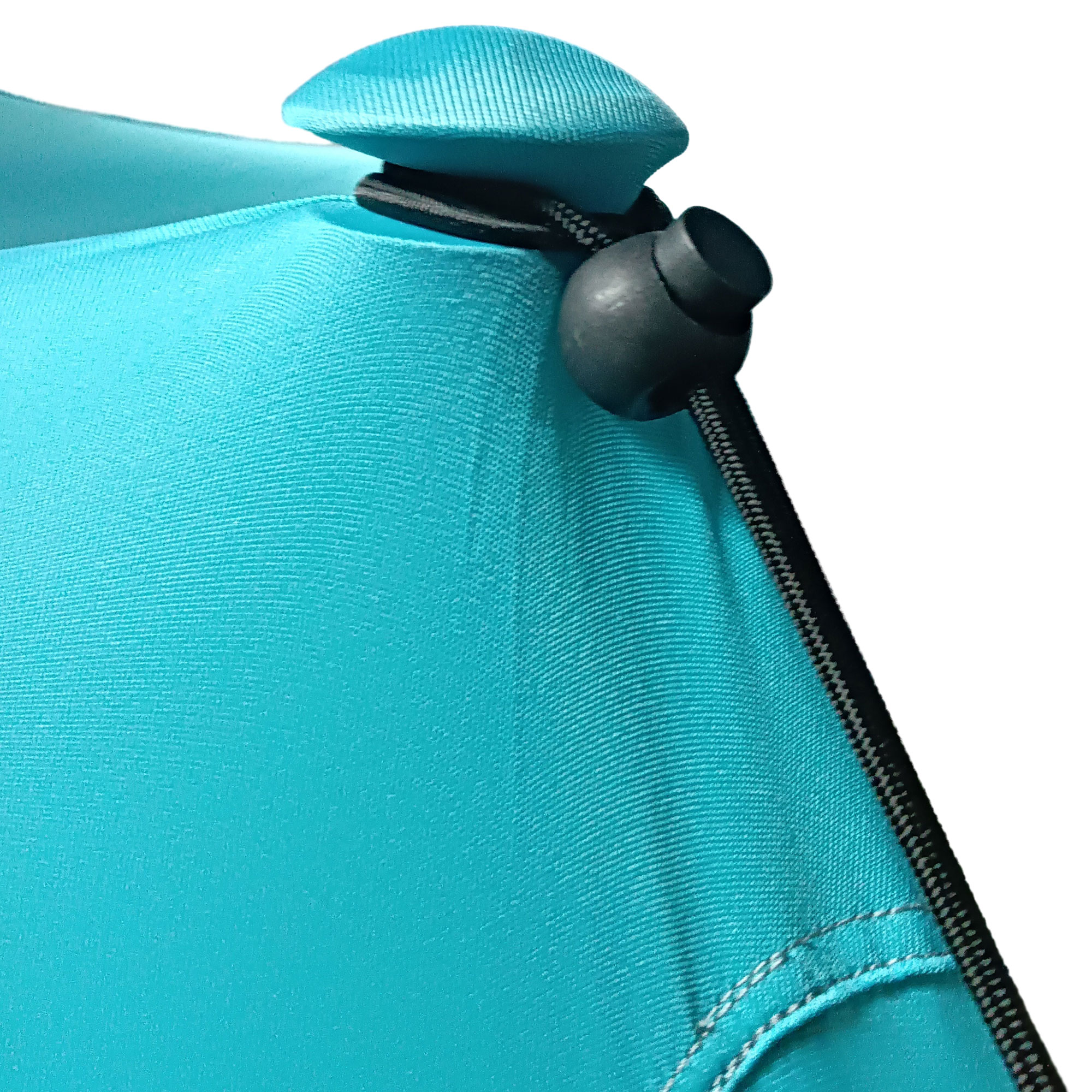 Outsunny Beach Shelter with Side Wall, Portable Carry Bag, Ideal for Camping, Fishing, Picnics, Sky Blue