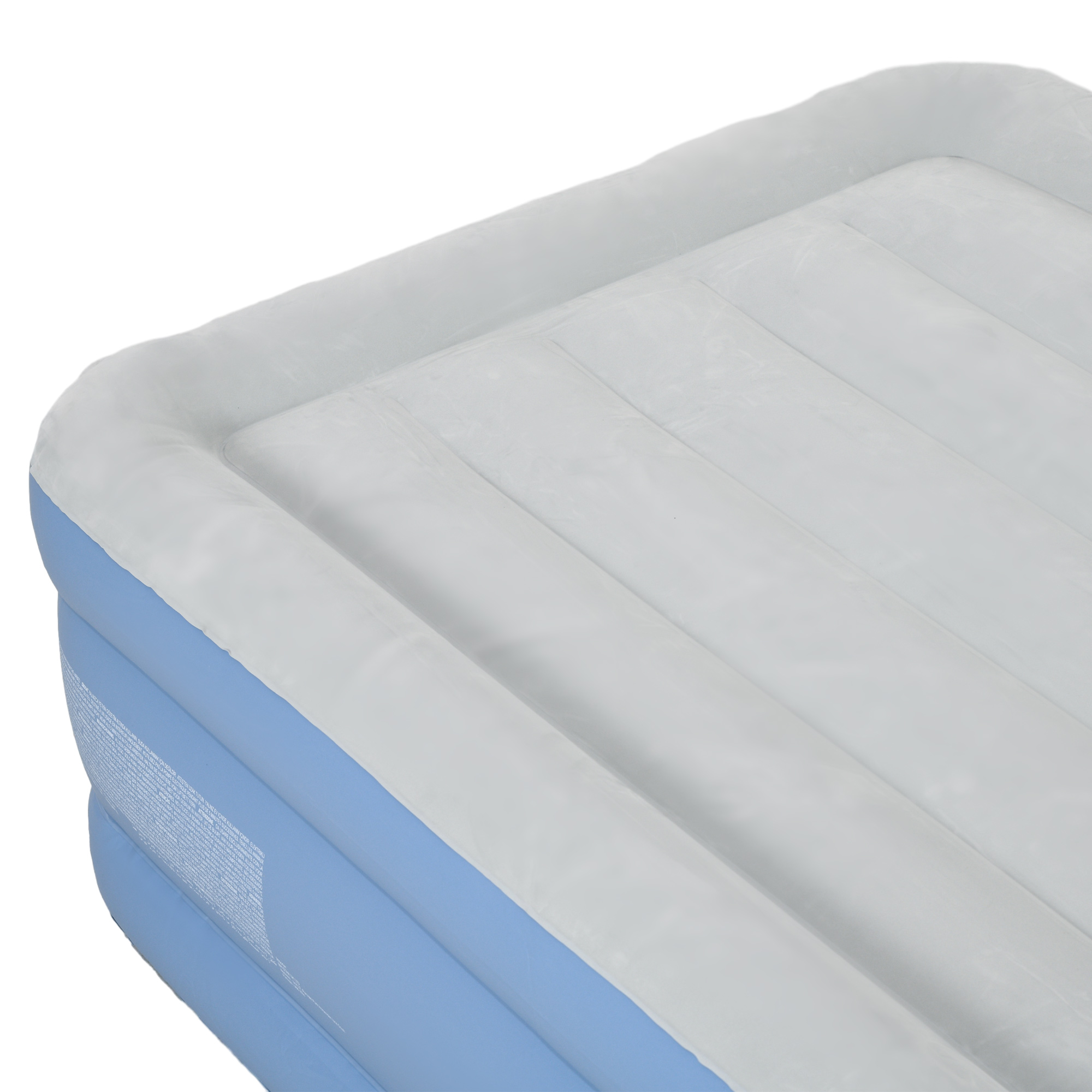 Outsunny Comfortable Single Inflatable Air Mattress, with Quick-Fill Built-In Electric Pump