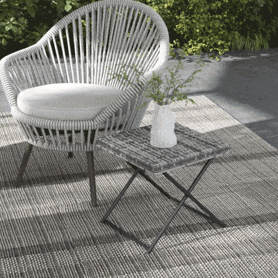 Masuta pentru Gradina Pliabila din Ratan Sintetic