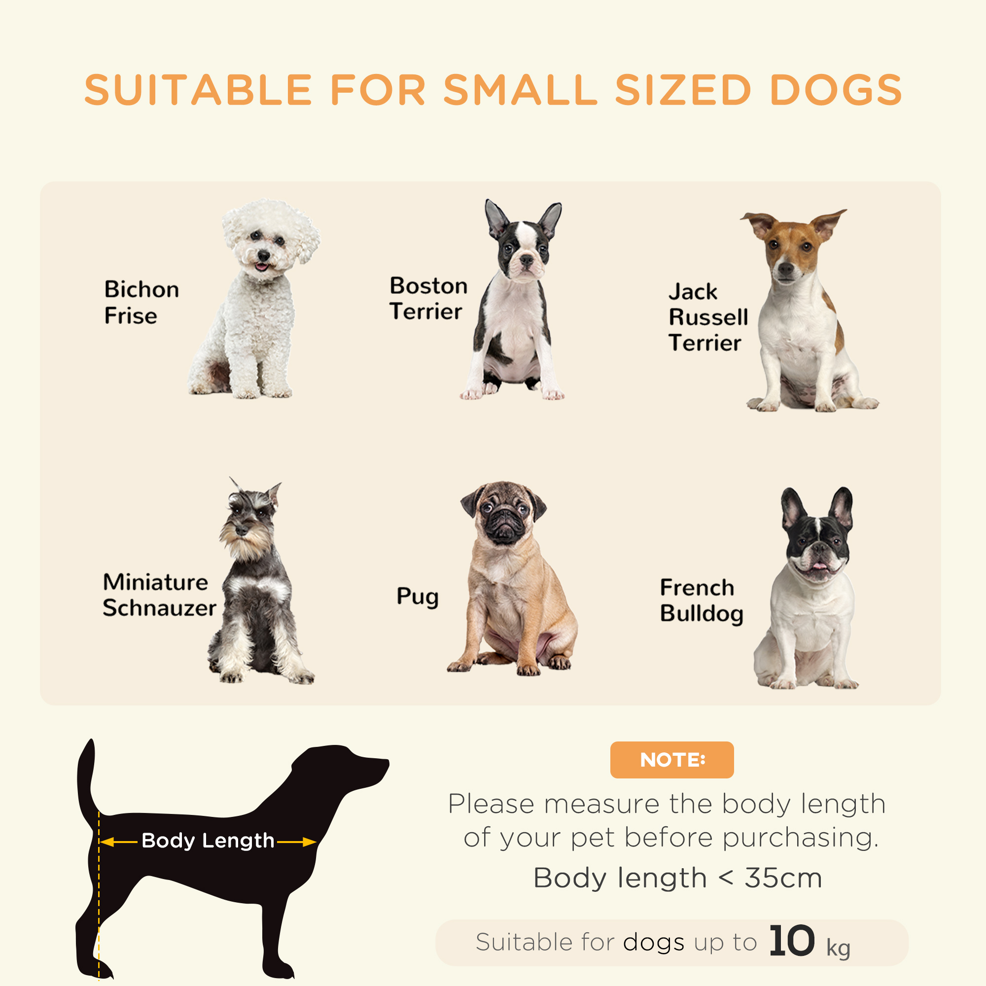 PawHut Pet Chair with Storage for Small Dogs, Cat Sofa with Soft Cushion, Light Blue, 76 x 45 x 41.5 cm