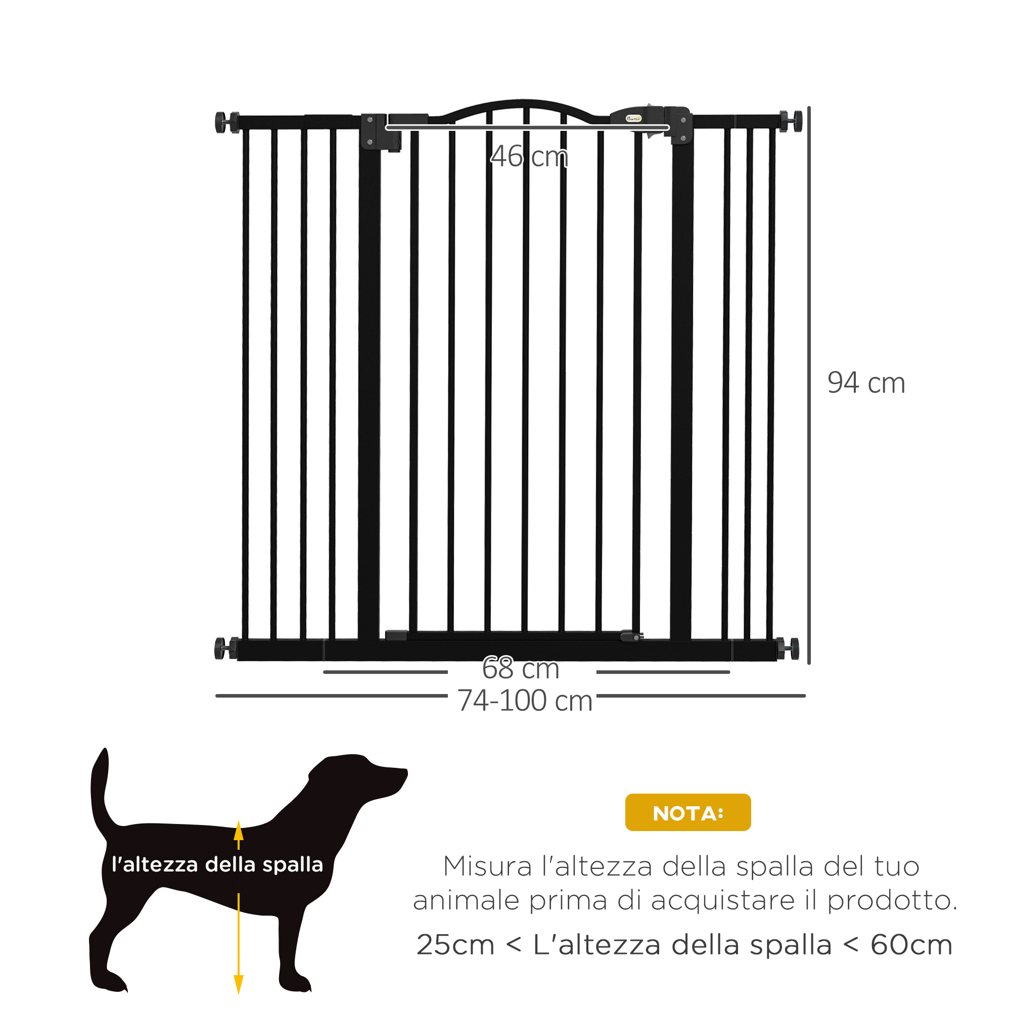 Cartello Attenti Al Cane Freilauf Ender 30x20 Cm - Segnale In Schiuma Rigida Con Fori