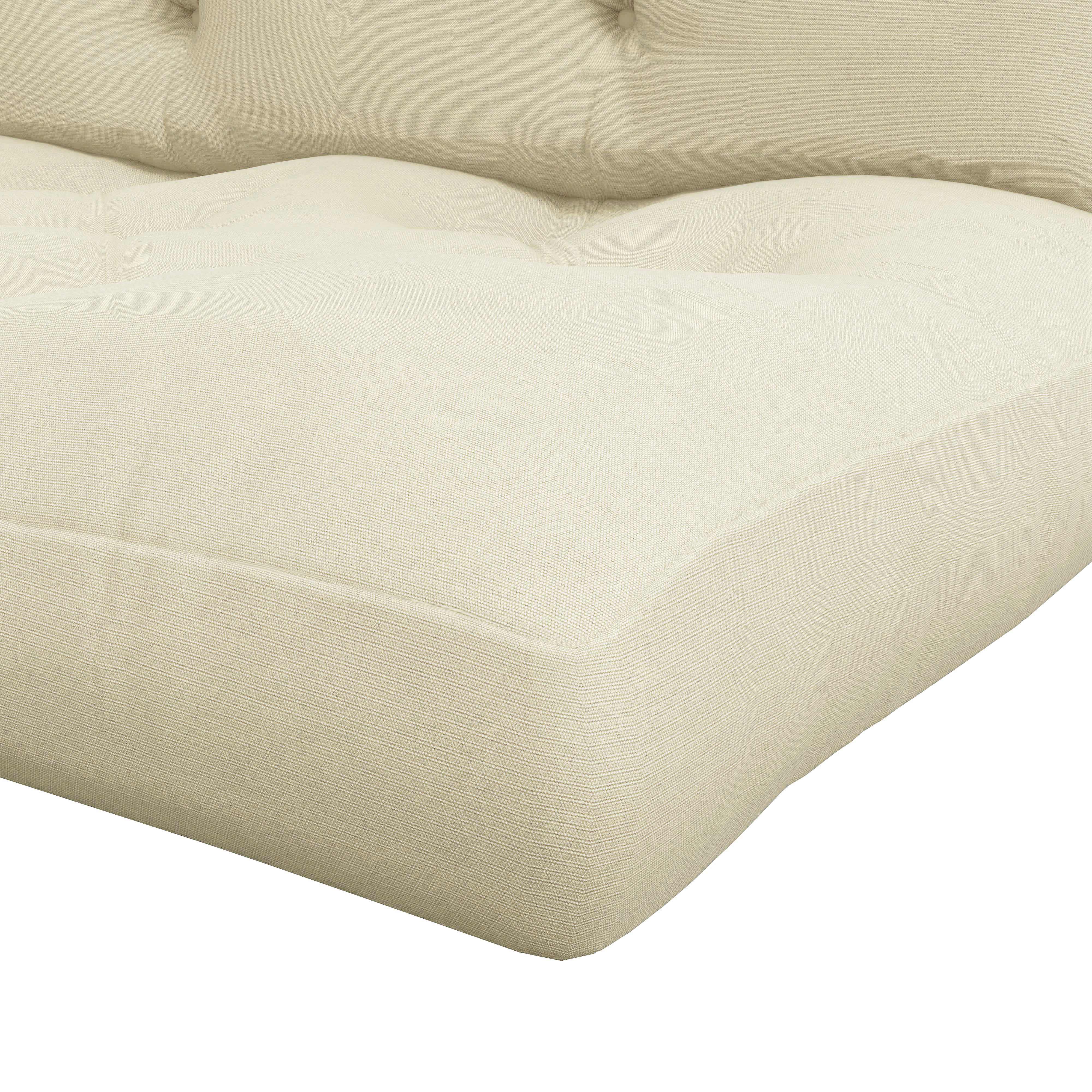 Outsunny Patio Chair Cushions, 4-Piece Pallet Seat and Back Pillows, Replacement Set for Indoor/Outdoor, Beige