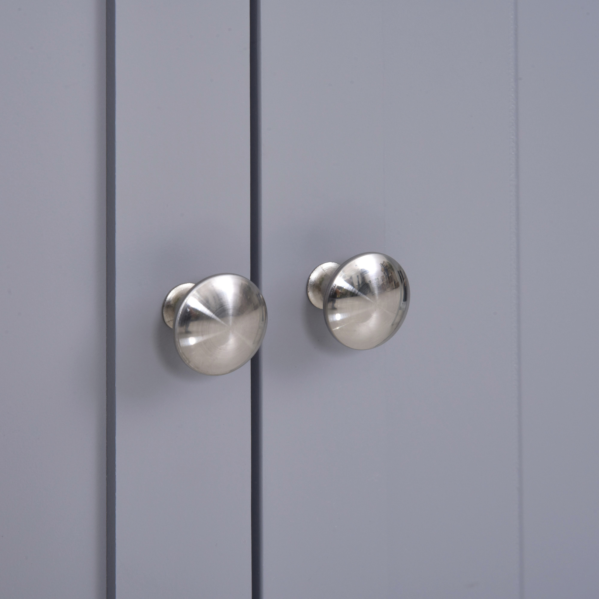 Kleankin Freestanding Bathroom Storage Unit with 2 Drawers, Adjustable Shelf, and Metal Handles, 75x60cm, Grey and White