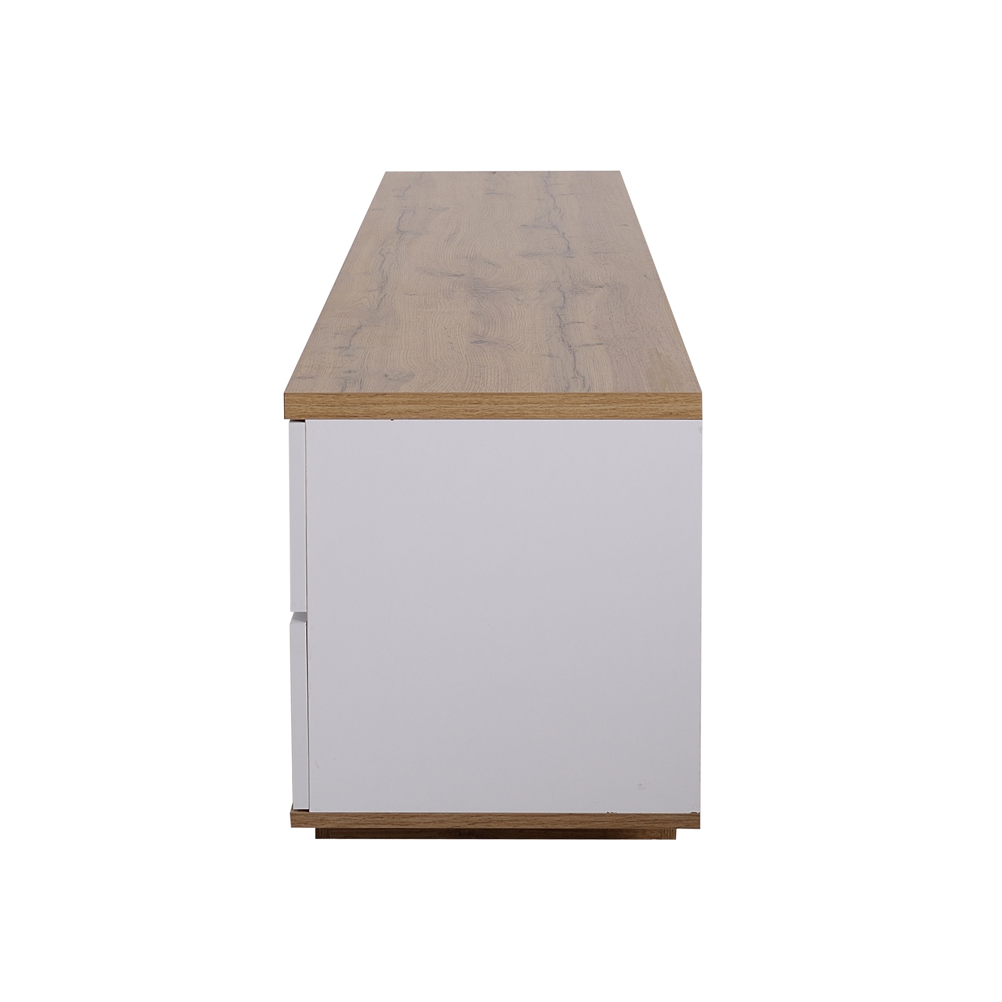 Credenza intagliata a mano con due cassetti e due ante