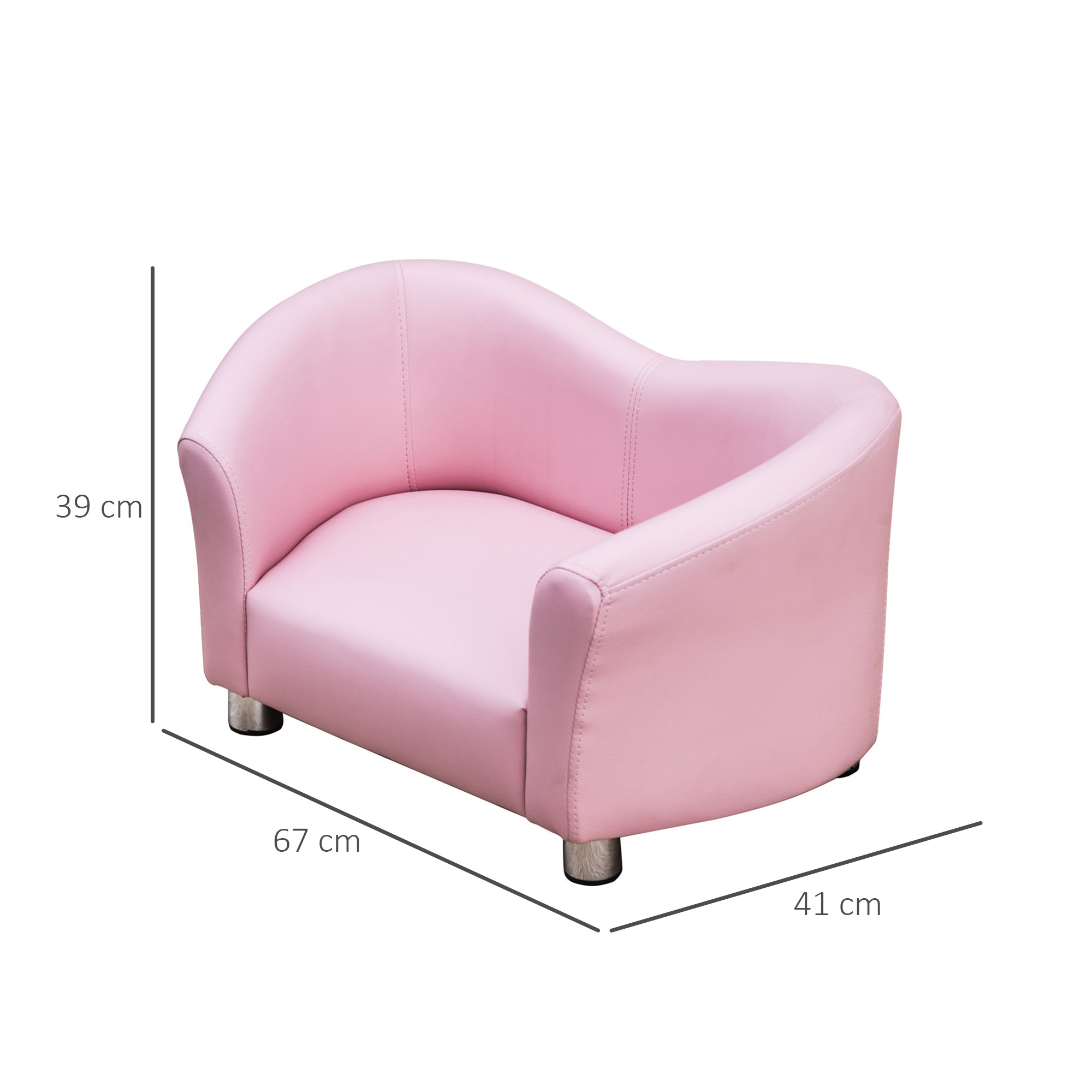 Puraday Hundebett Rosa – 100x50x21 Cm, Samtweiches Sofa Für Hunde & Katzen, Stylisches Design
