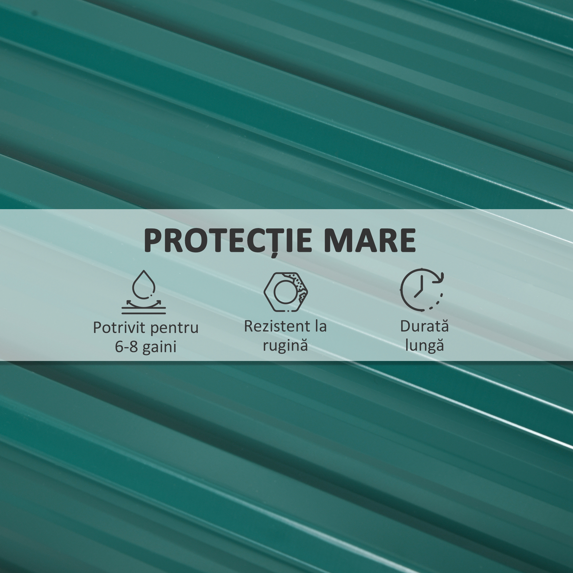  Panouri Otel Galvanizat - 12 Foi pentru Acoperis sau Pereti [5]