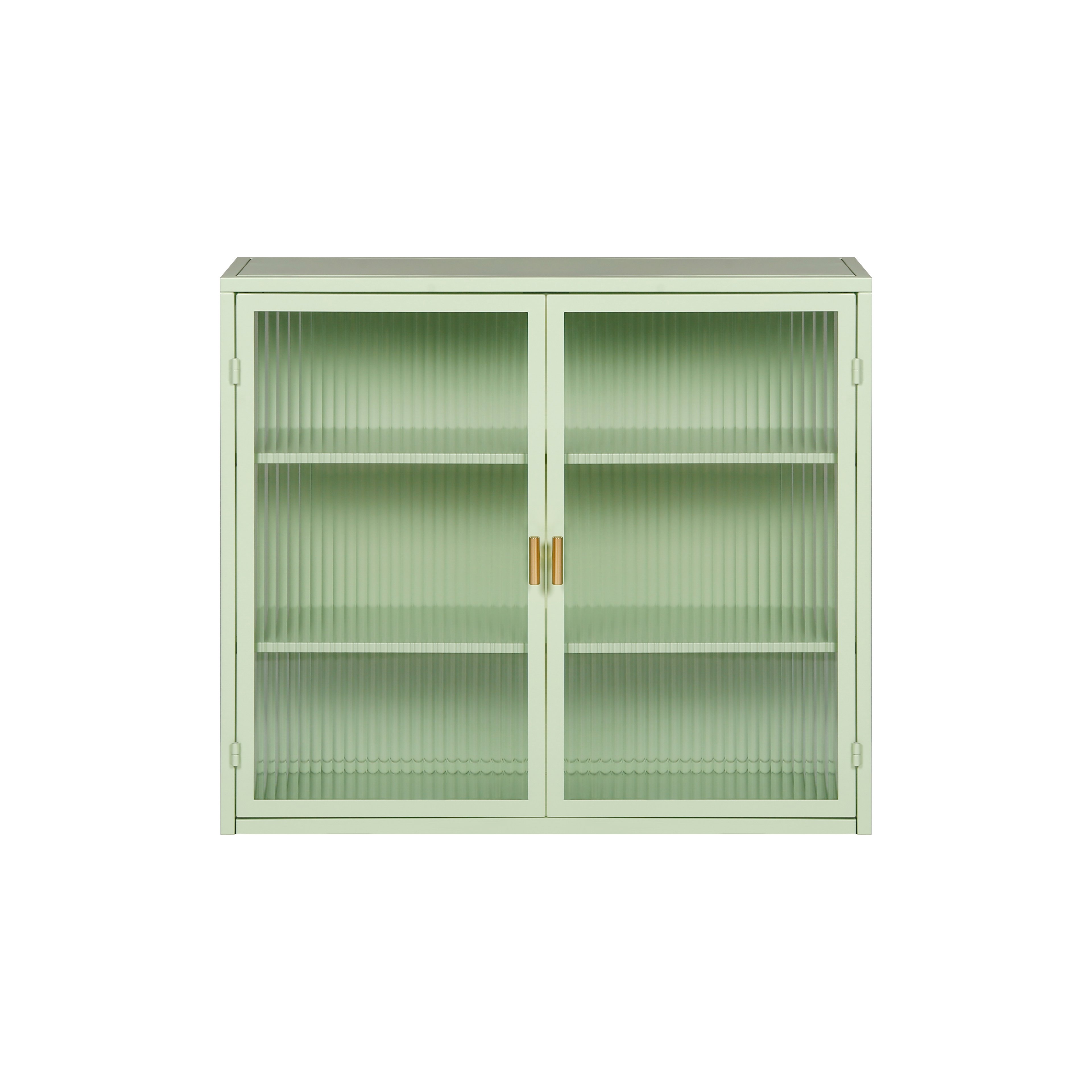 Bufet modern cu două uși, Verde | Aosom Romania