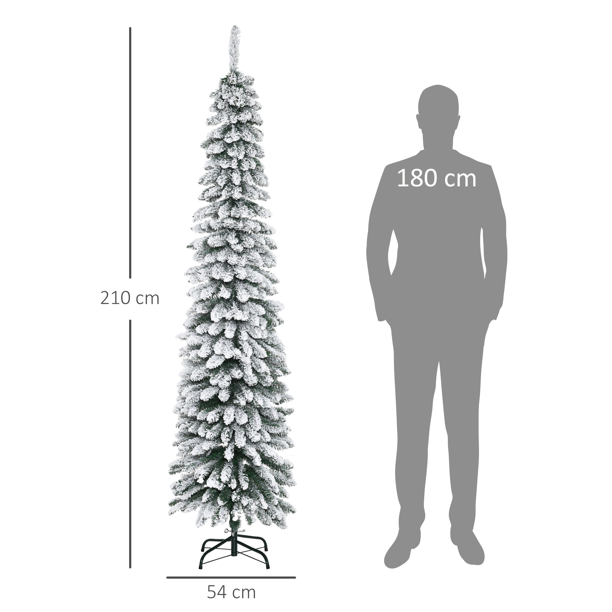 Kunstkerstboom standaard rotating stekker D 65 x H 20,5 cm groen - Tuincentrum