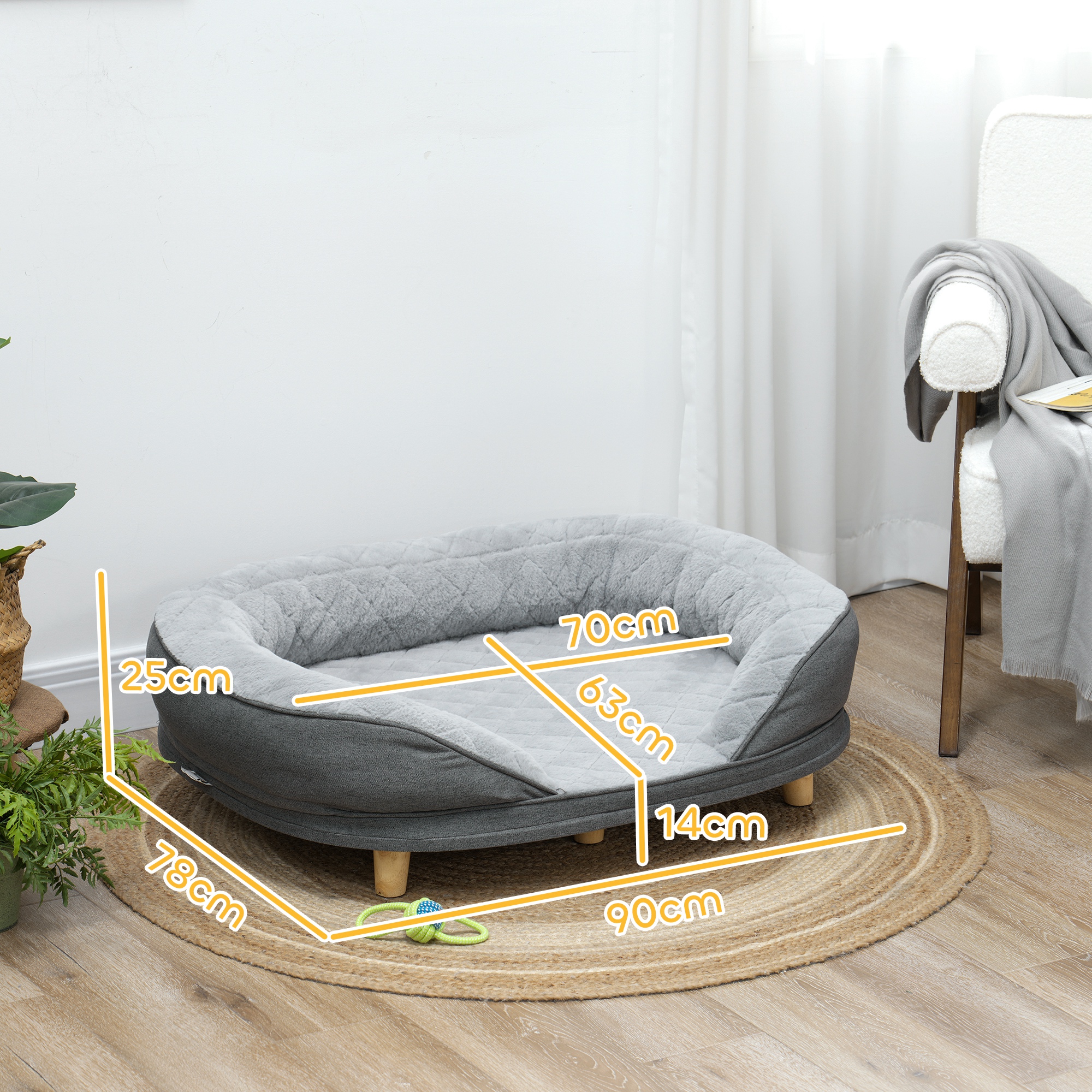 Ronde eettafel Cadiz 130 cm - houten poot - 399 euro - WK Home