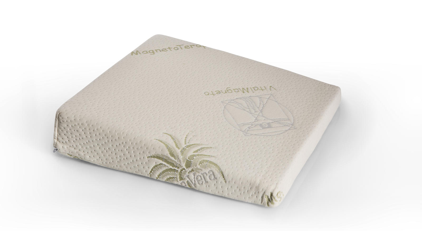 STONES Cuscino per seduta in Memory Foam, 43X43X8 cm