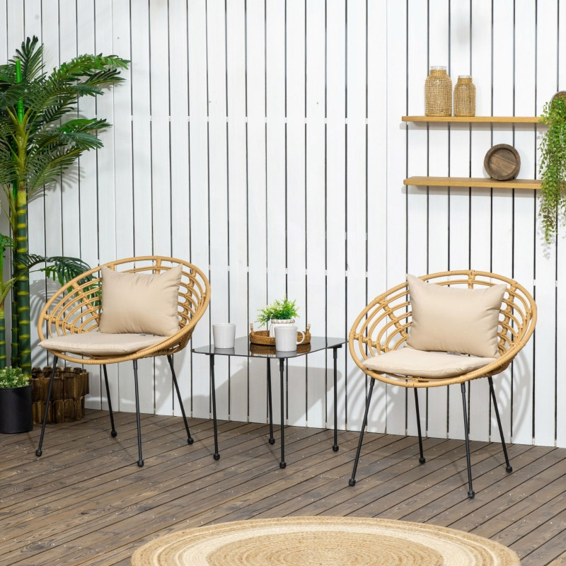 Tuintafel en Stoelenset