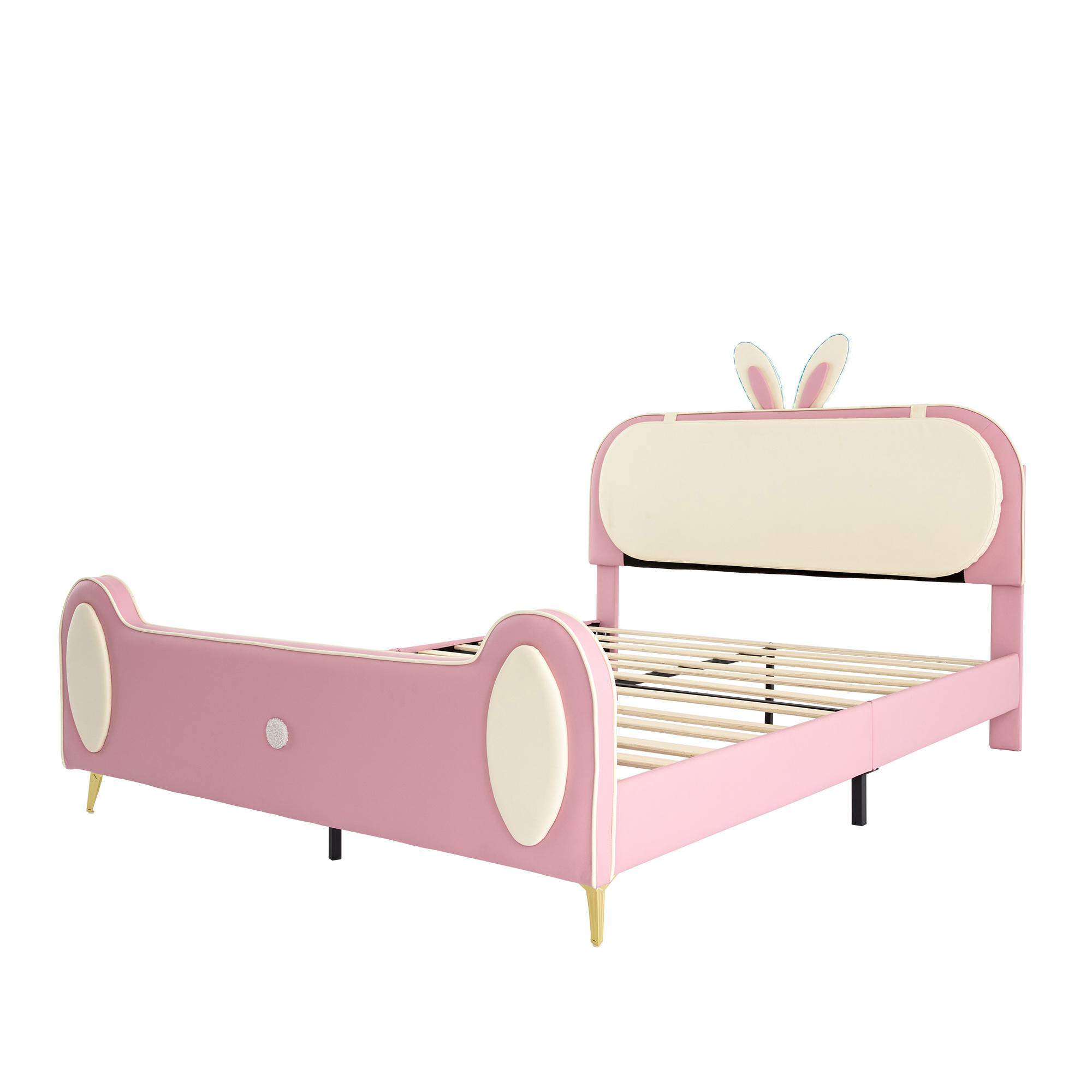Divano letto con cassetti, velluto rosa, 100x200 cm | Leroy Merlin
