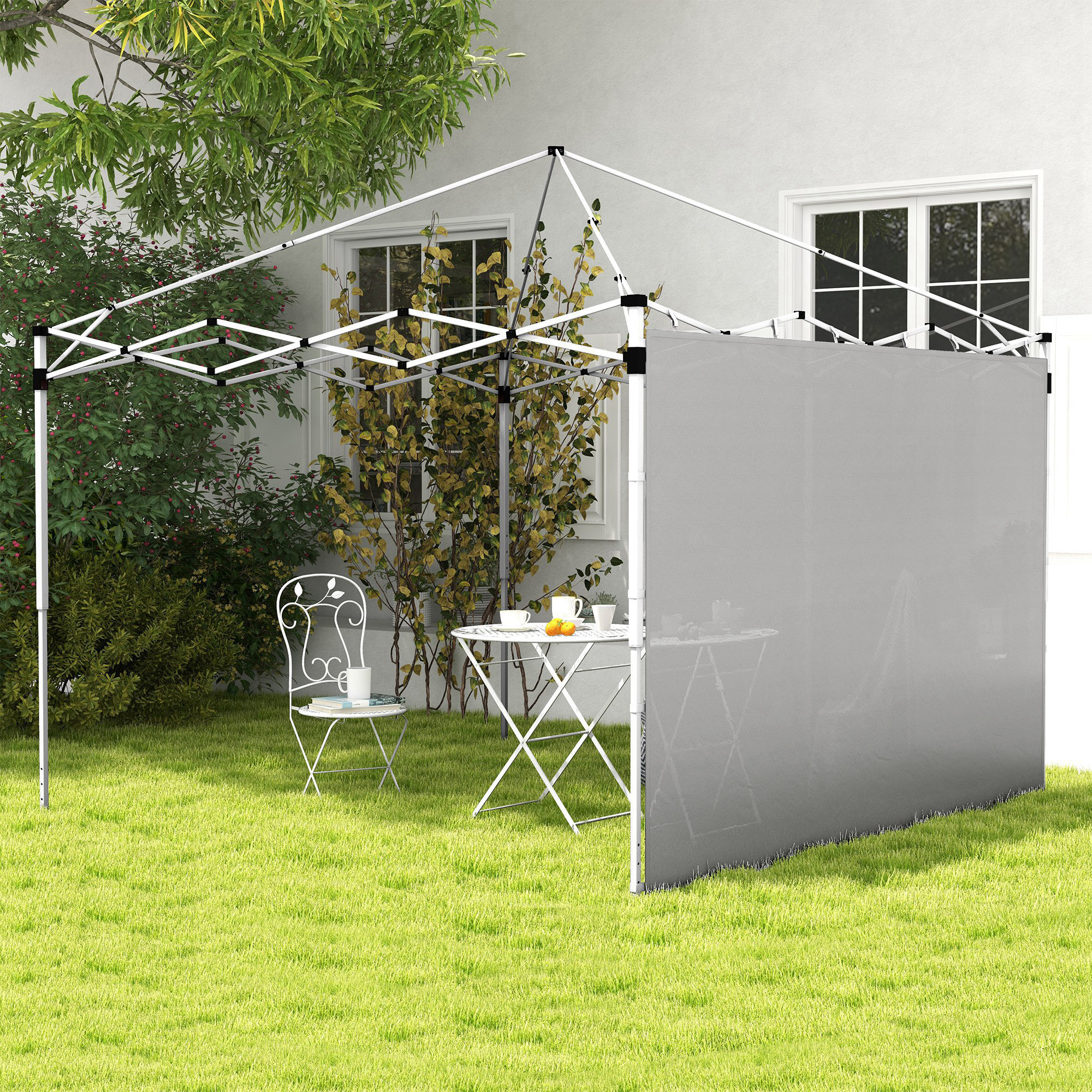 Outsunny Seitenteile für Pavillon, für 3x3(m) oder 3x6m Pop-Up-Pavillon, 2e günstig online kaufen