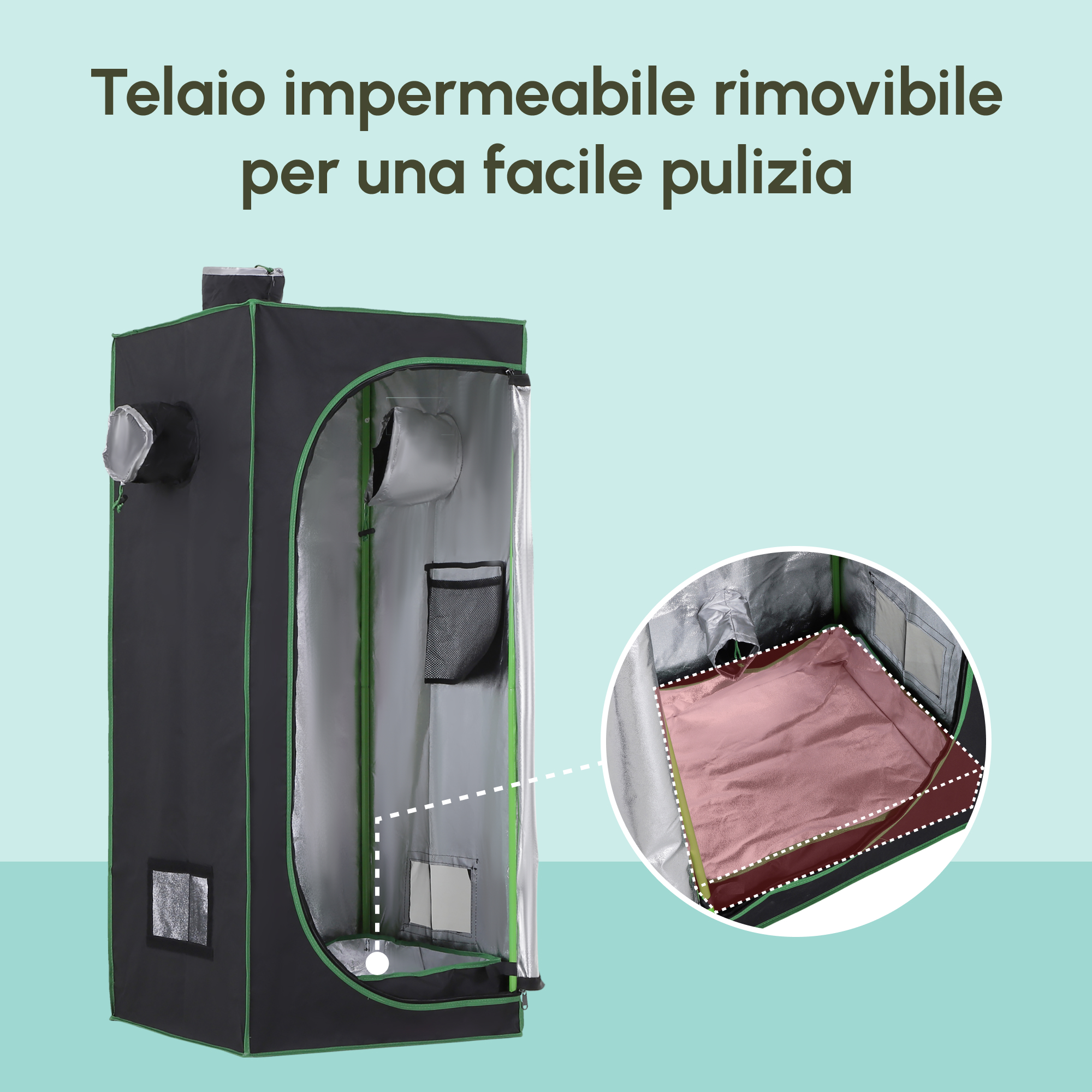 Jopassy Growbox Serra Tenda Per La Coltivazione Di Piante Da Interno Tenda Per La Coltivazione Armadio Per La Coltivazione Camera Oscura Propagatore Armadio Per La Coltivazione 88575076