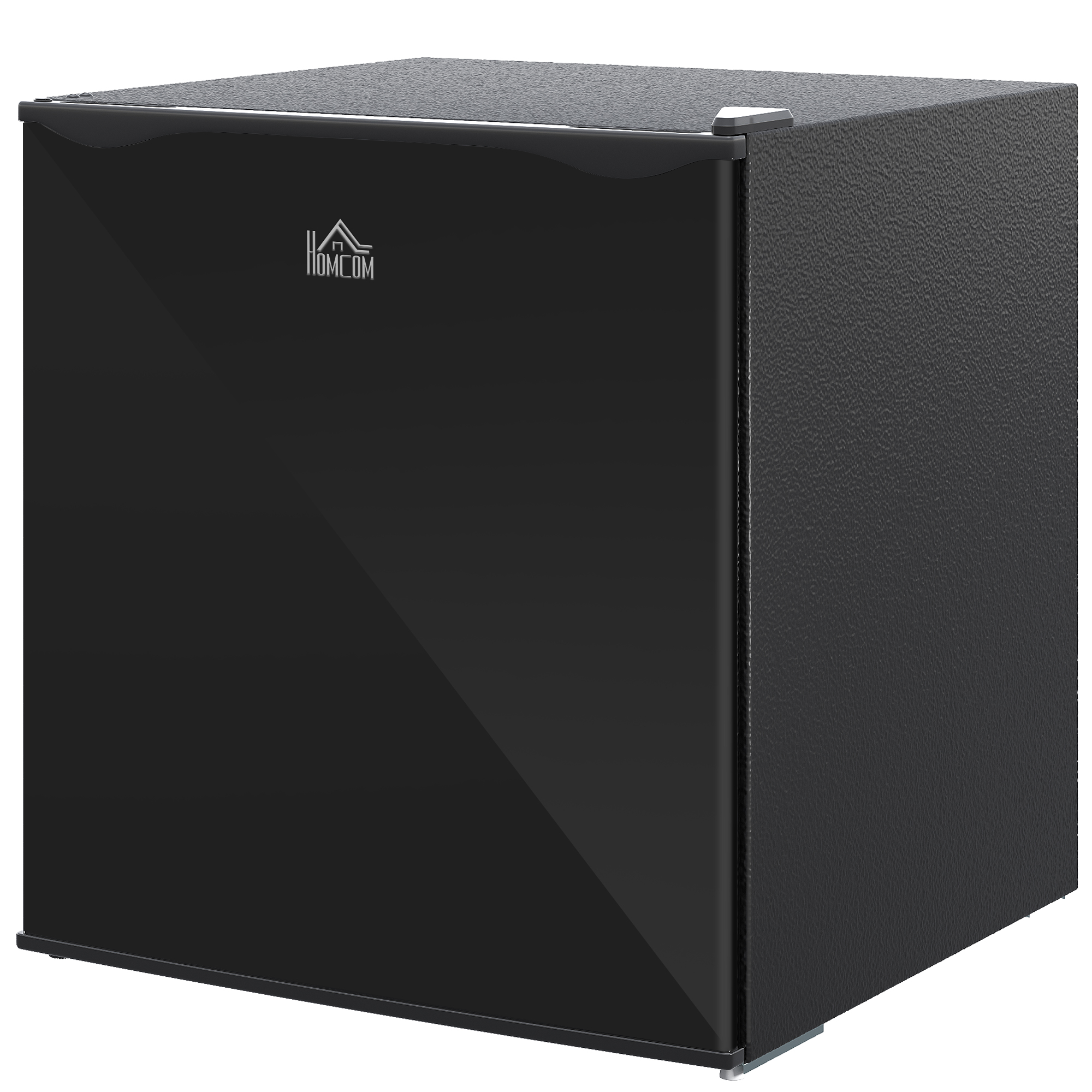 HOMCOM Mini-Gefrierschrank 35 L – Freistehend, -14 Bis -24°C, 5-stufig Regelbar, R600a-Kompressor, Leise & Sparsam – Inkl. Eisschaufel & Eiswürfelbehälter – Silber, 47x44,2x48,8 Cm