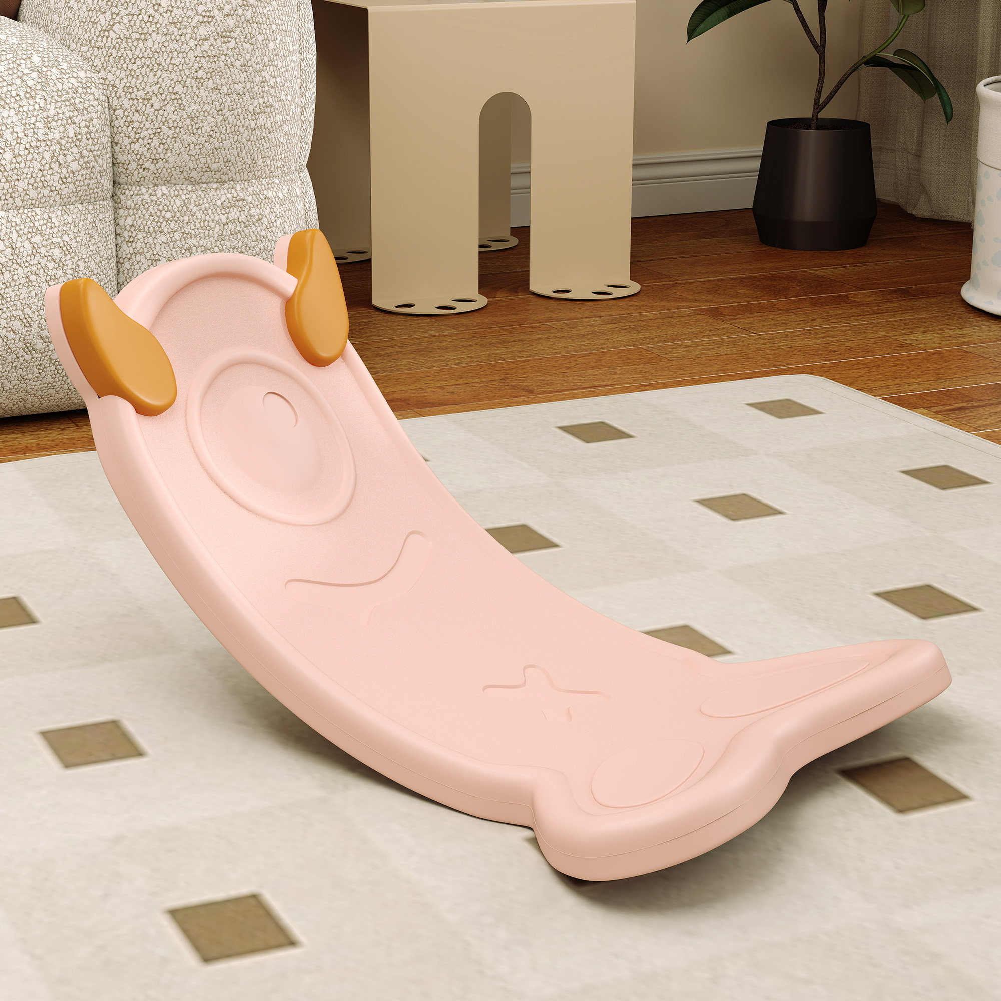 AIYAPLAY Balance Board for Kids Balance Training & Sensory Play, Pink 8