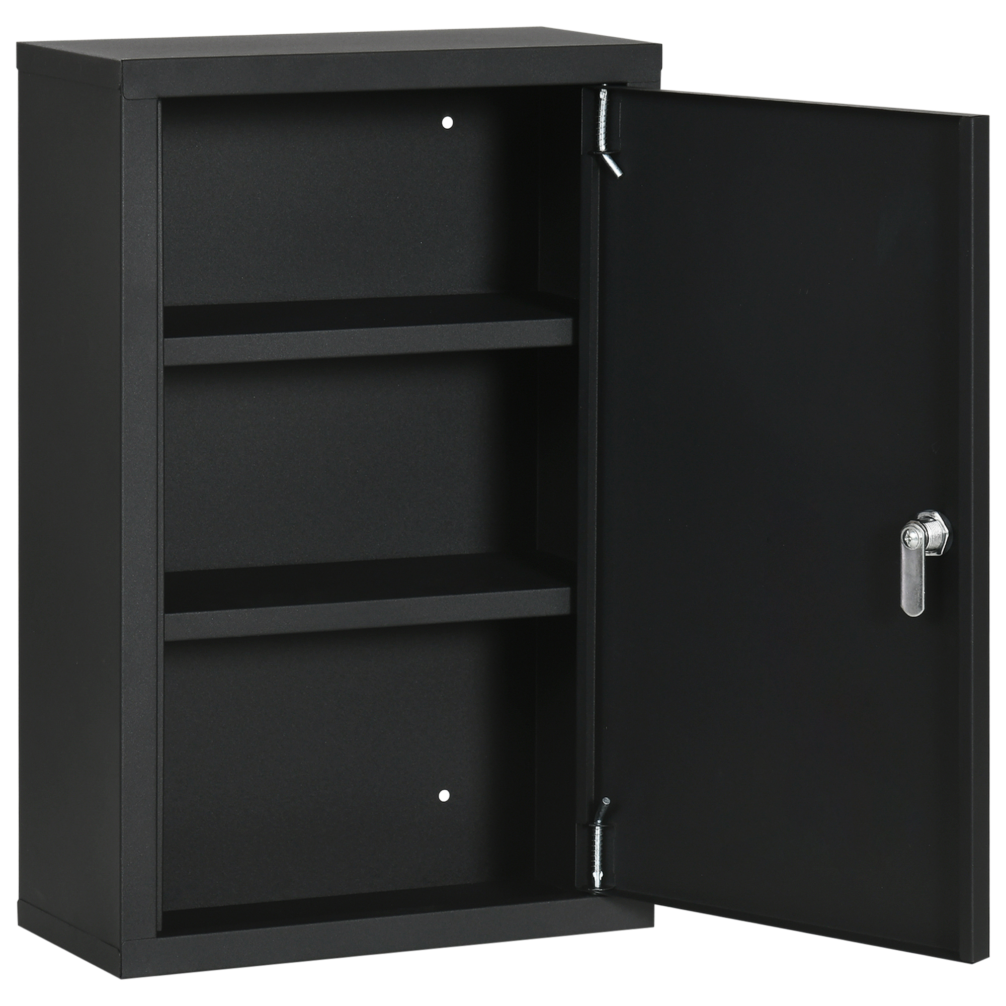 Yaheetech Mobile da Bagno Armadietto da Terra con Cassetto e Ripiano Regolabile Credenza Multiuso con Doppia Ante Organizzatore Portaoggetti, da Cucina Soggiorno Marrone Rustico