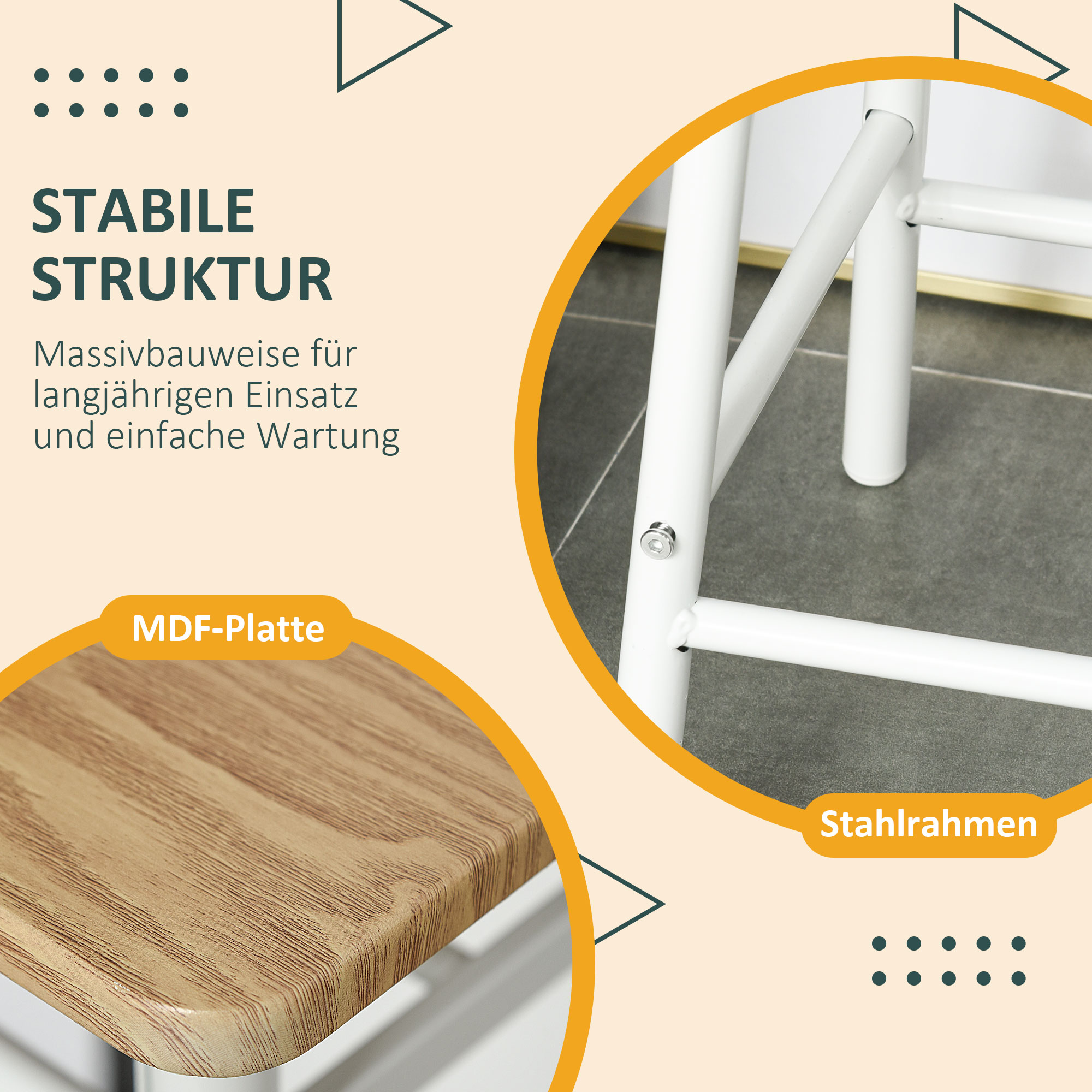 Baarilaua komplekt, baarilaud kahe baaritooliga, söögikomplekt, köögilaud panipaigaga, söögilaud söögituppa, köök, valge
