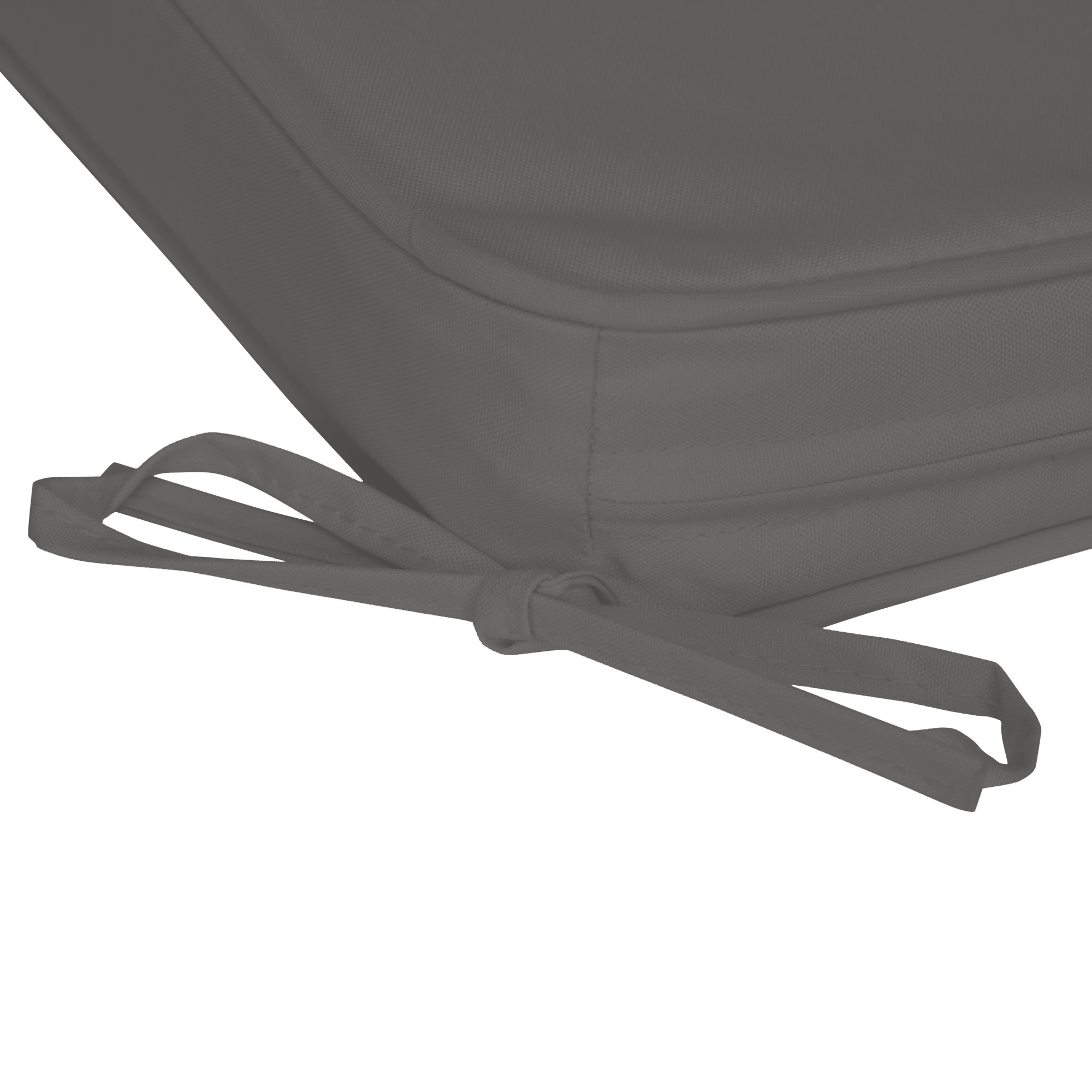 Outsunny Set of 6 Pcs Chair Cushion, 42Lx42Wx5T cm-Grey 8