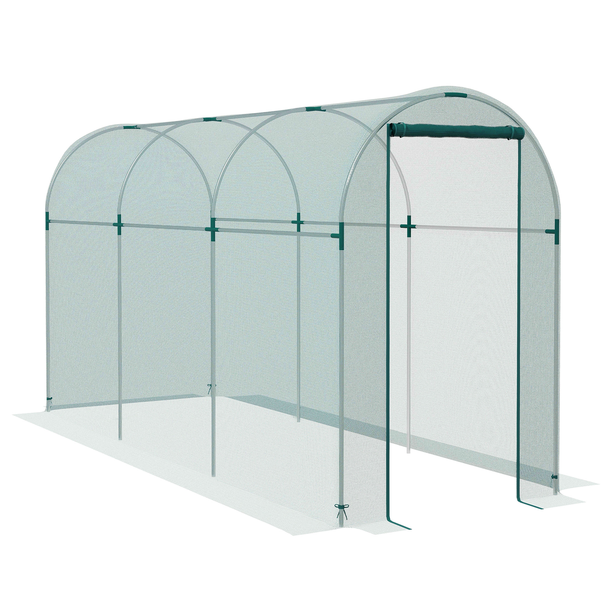 Product photograph of Outsunny 360 X 120cm Mini Polytunnel Greenhouse from Aosom UK