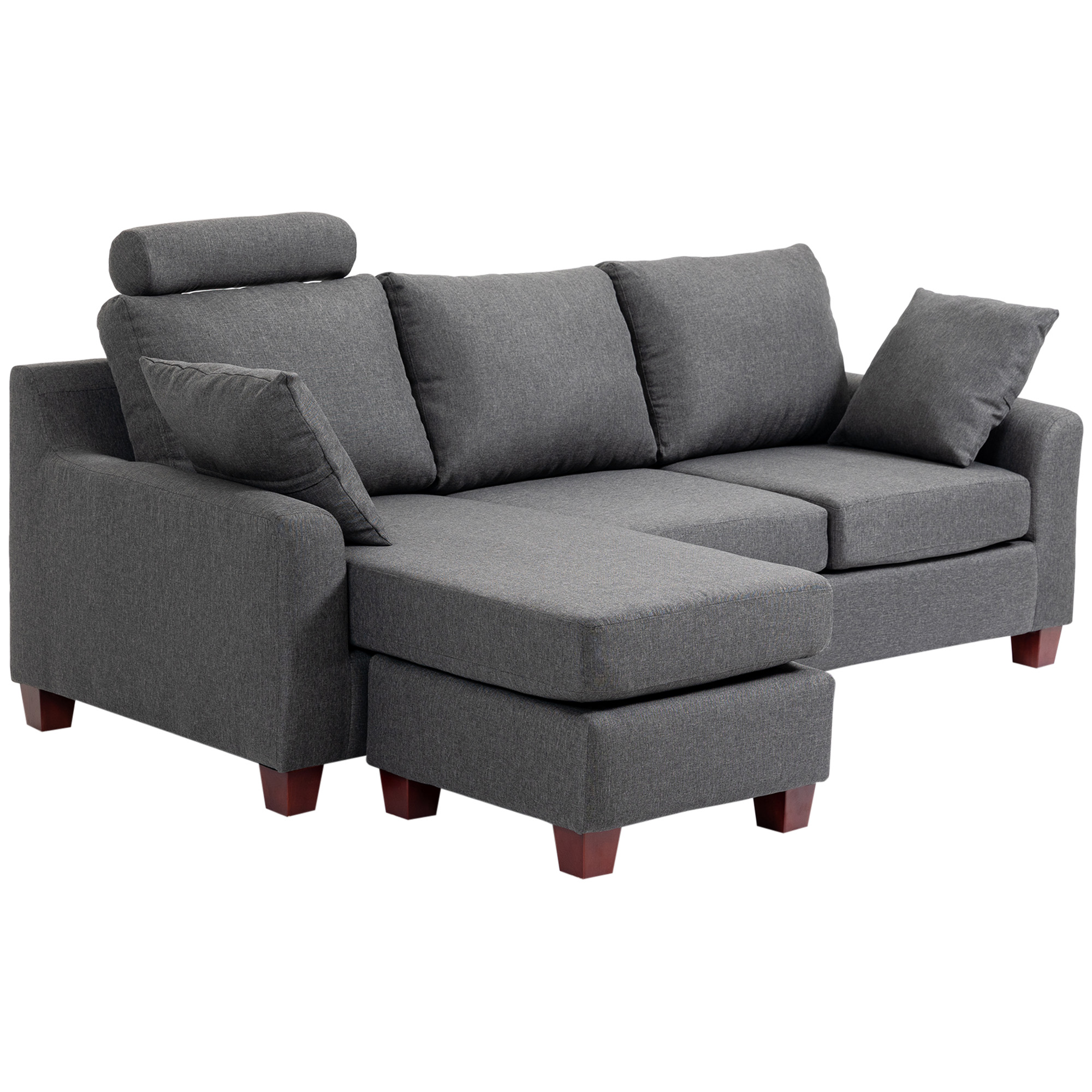 Divani Economici HOMCOM Economico Per Casa E Ufficio Con Gambe