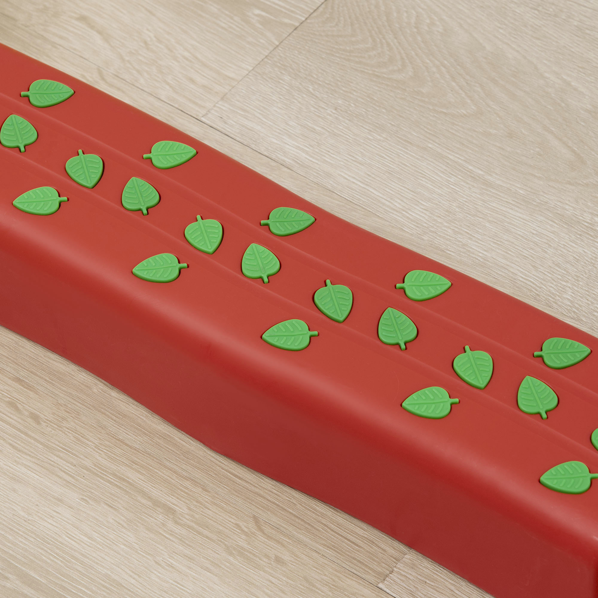 Outsunny Five-Piece Kids Stepping Stones and Balance Bridge w/ Non-Slip Surface & Bottom. for Toddlers Multicoloured 8