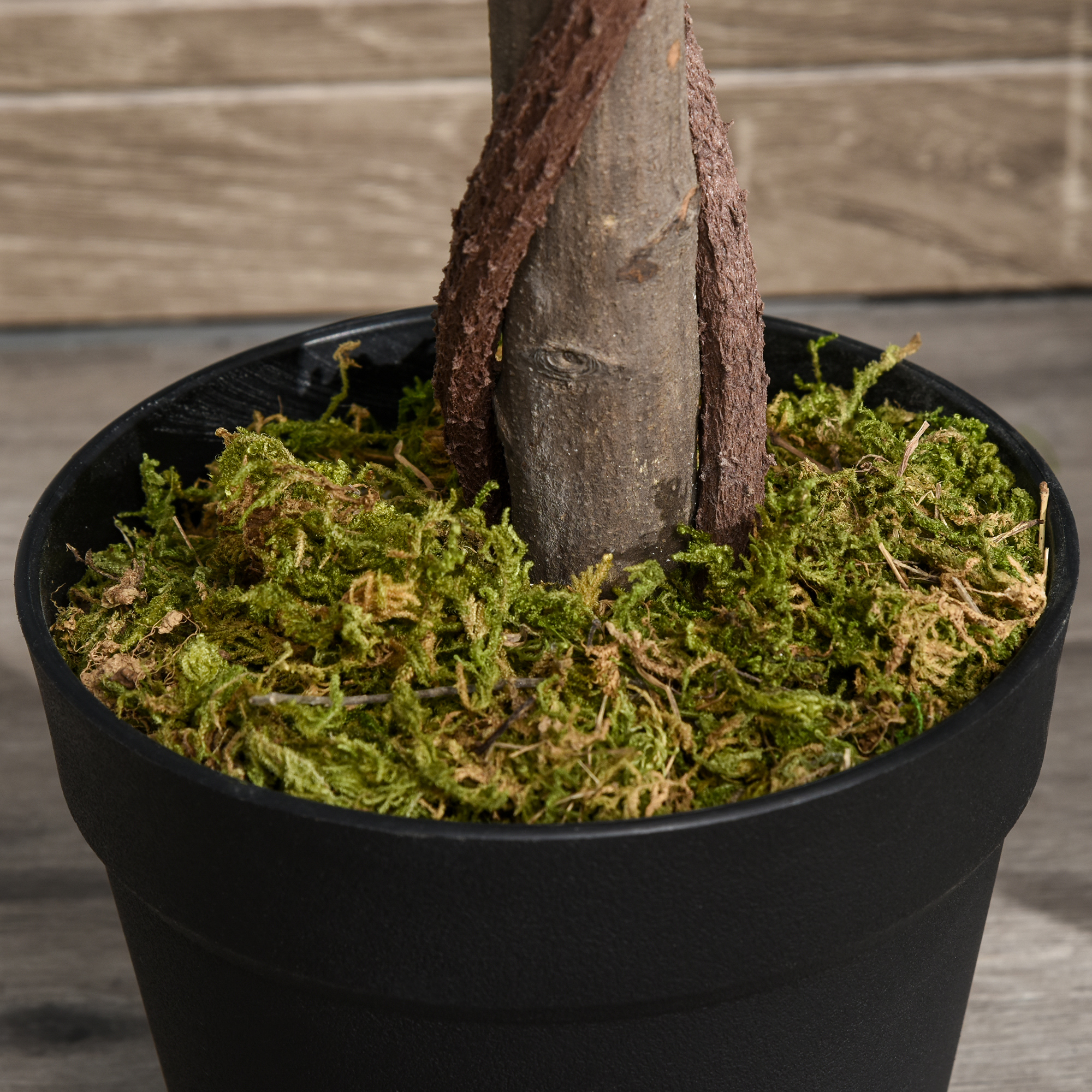 Bohetai Set di 2 alberi di cedro artificiale, 1,5 m, cipressi finti in vaso, piante sempreverdi finte per casa, portico, giardino, decorazione