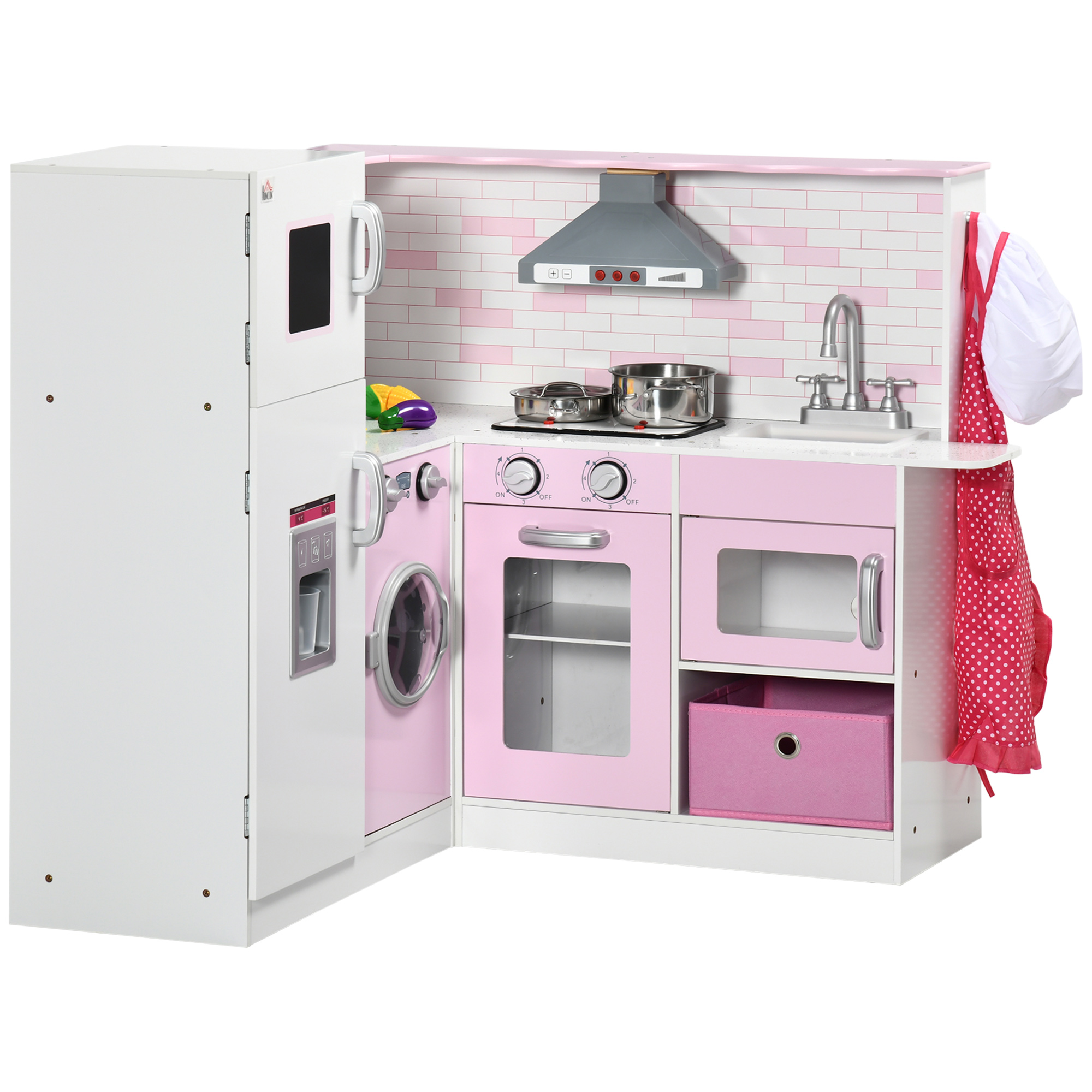 Rosa Cucina Per Bimba In Legno Cucine Gioco Bimba Cucine Legno Bambini  Kinderplay Cucina Legno
