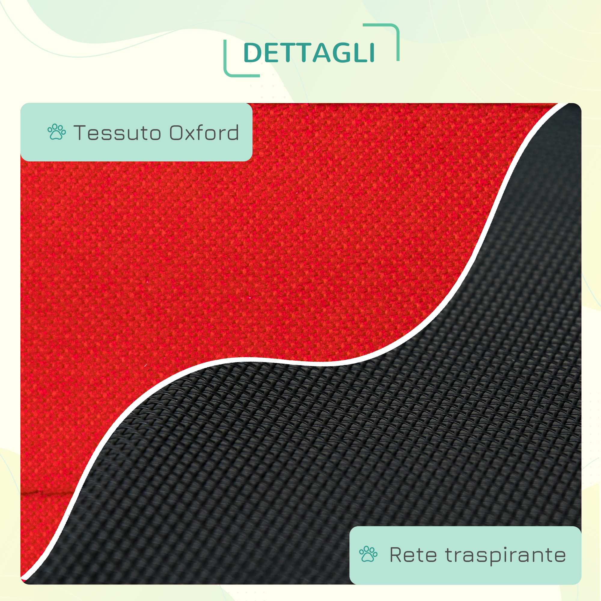 PawHut Lettino Per Cani Da Interno Ed Esterno, Cuccia Estiva Brandina