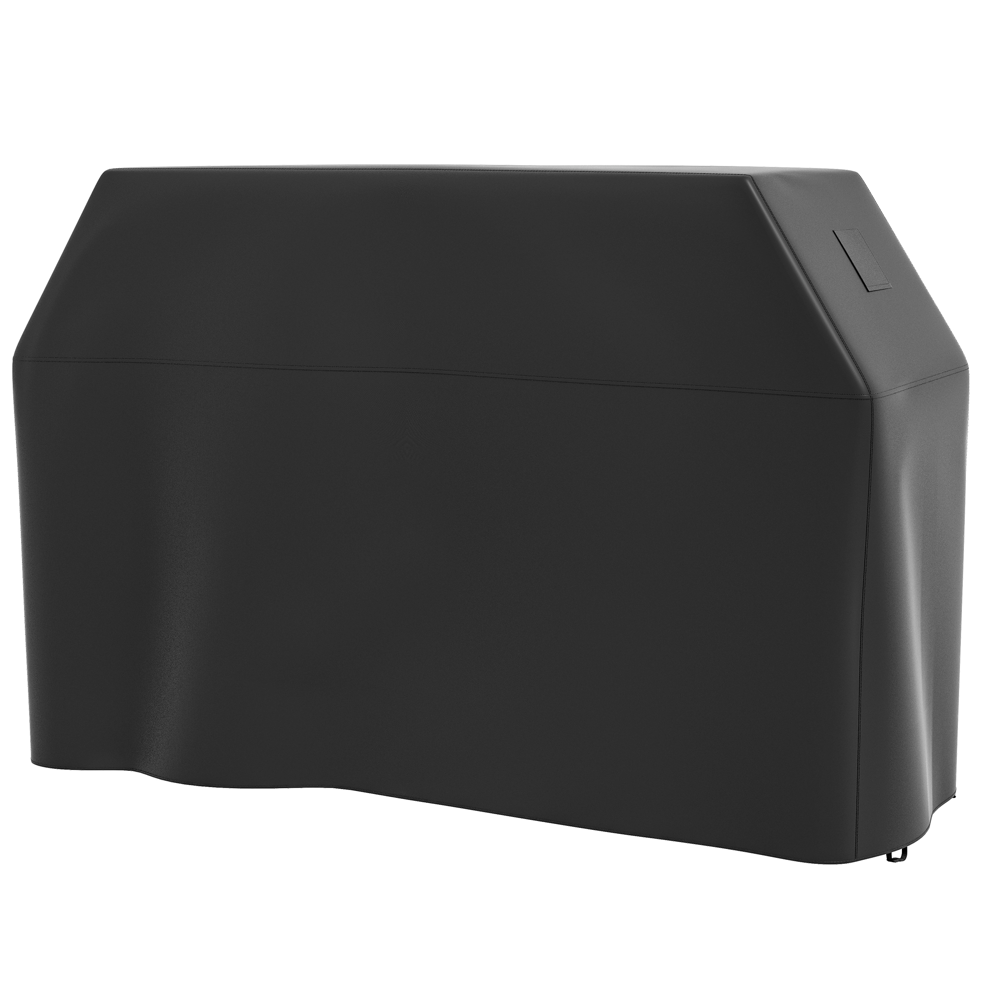 Outsunny Housse Protection Barbecue 188x71x125cm - Tissu Oxford 300D Imperméable Anti-UV Avec Boucles Anti-Vent