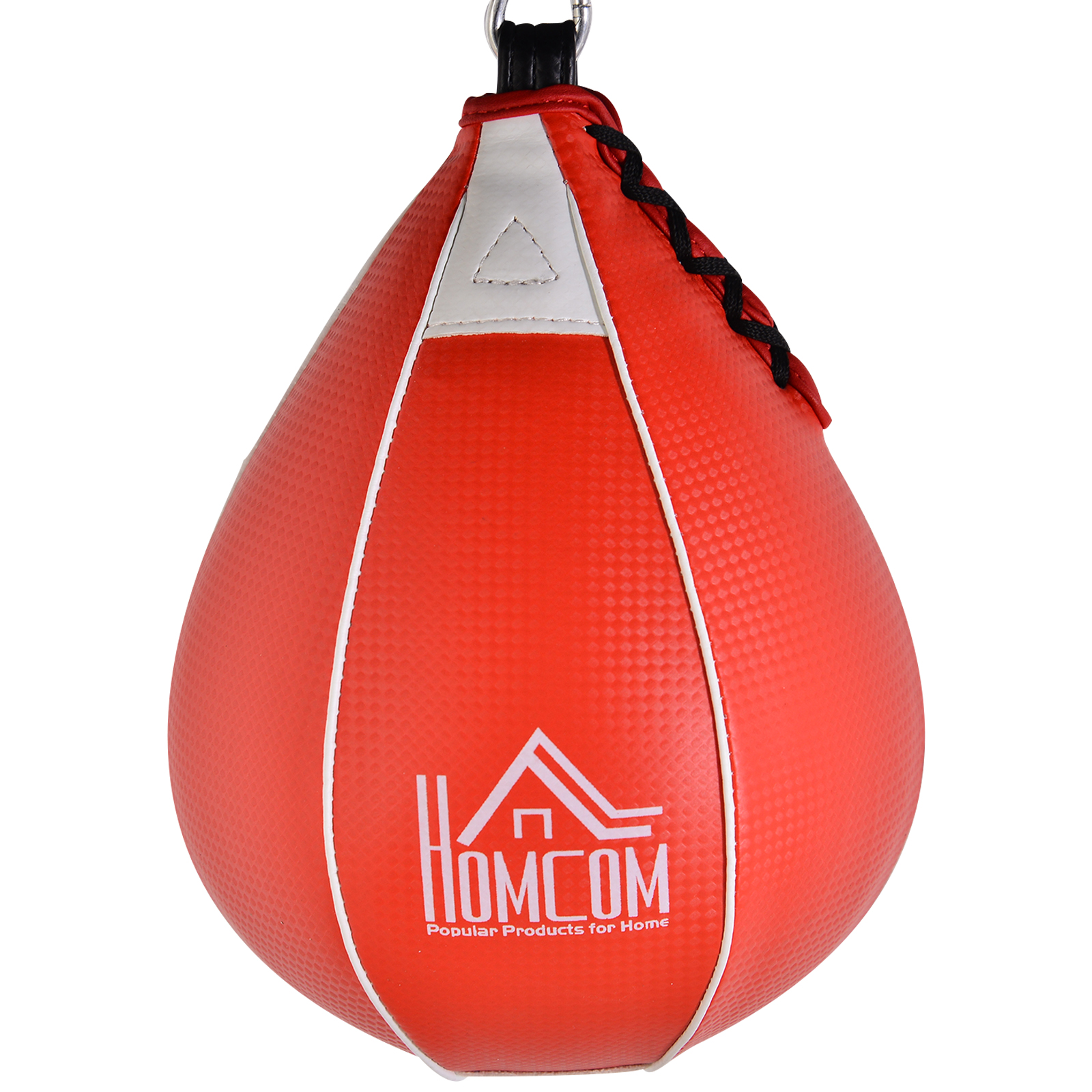 HOMCOM Wall-mounted Punching Ball Height Adjustable Hanging Speedball Platform Set Frame Stand Boxing Sports 9