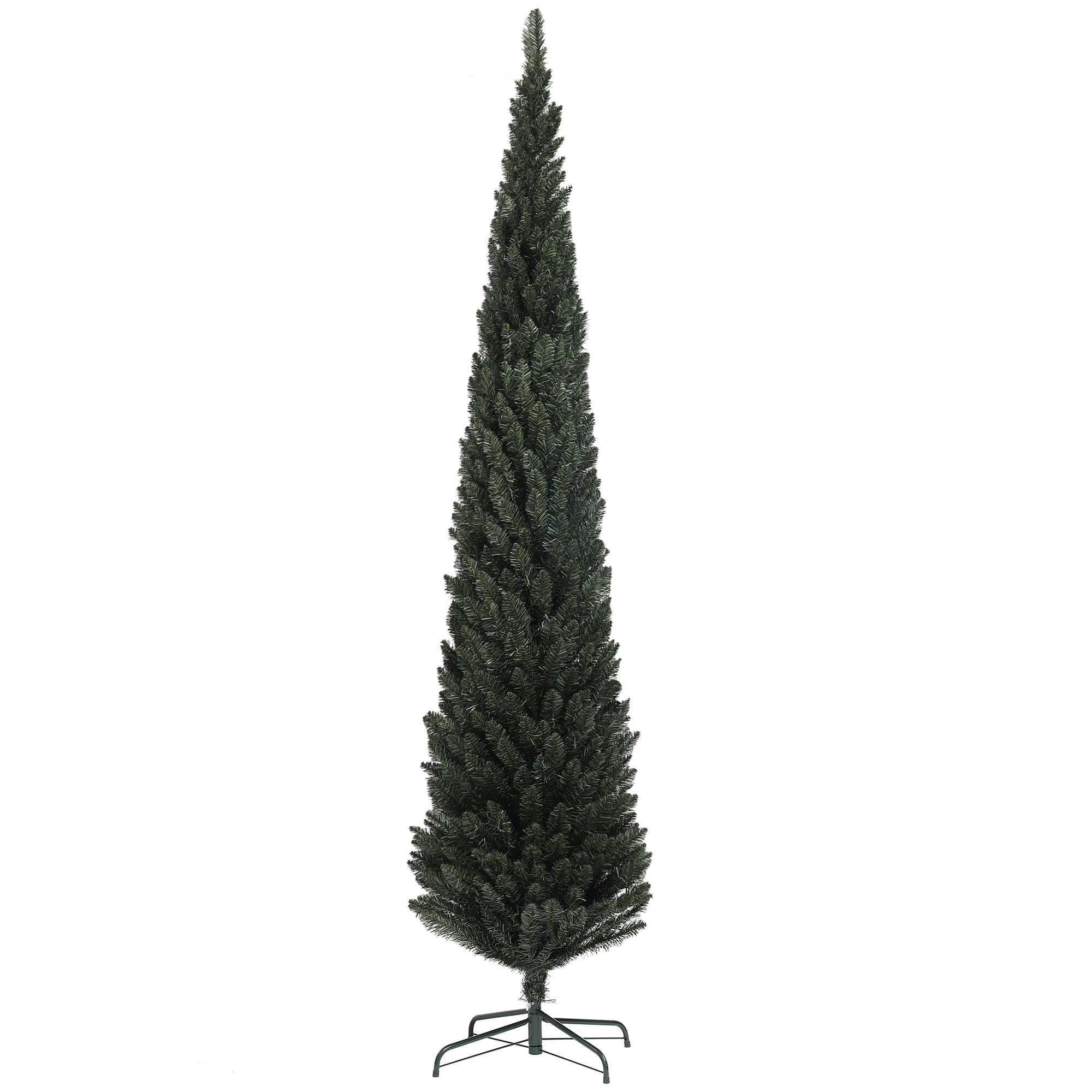 HOMCOM - Albero di Natale Artificiale Altezza 210 cm con 934 Rami Base