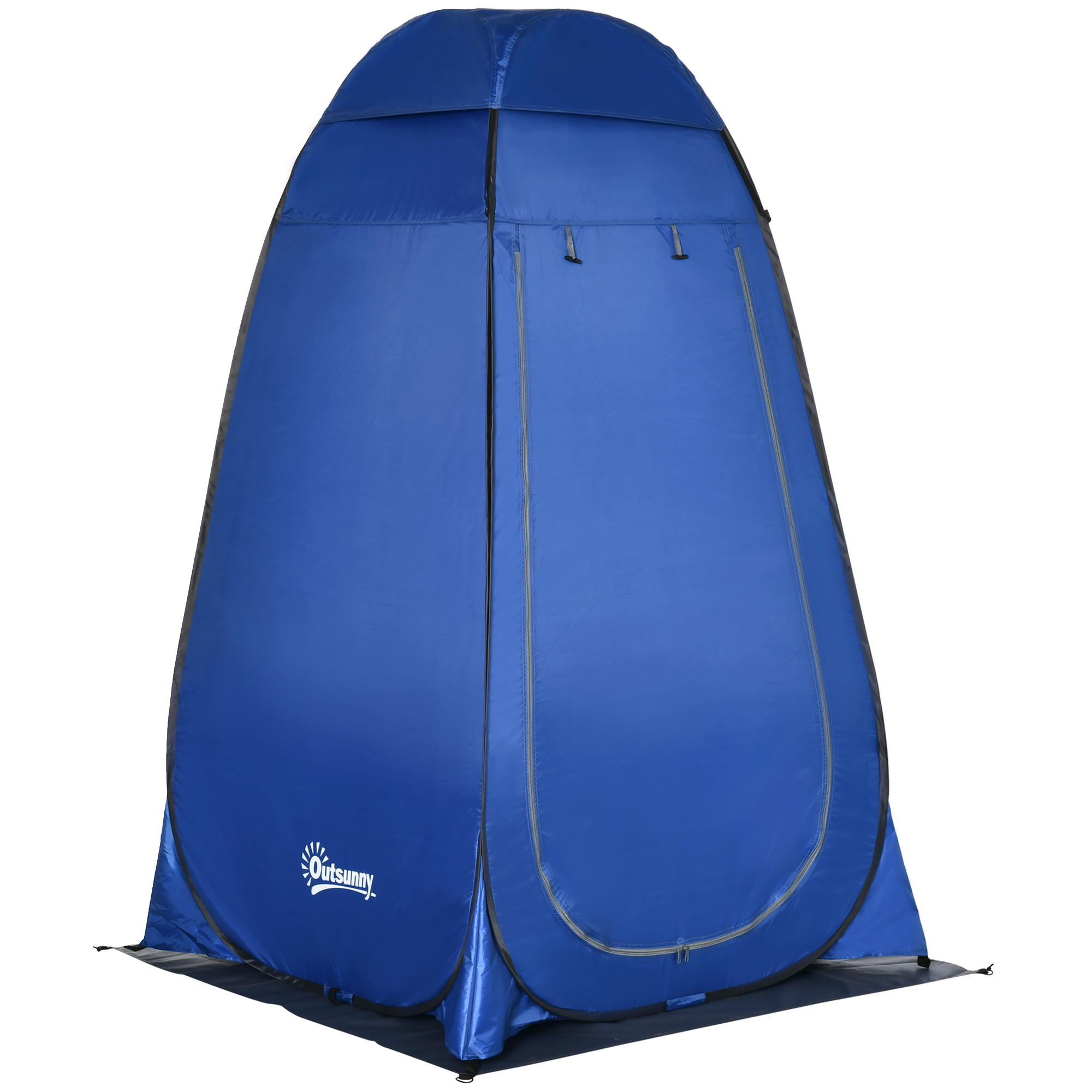 Outsunny Pop-Up Zelt Duschzelt Toilettenzelt für Camping mobile Outdoor Toilette mit Tragetasche 126x124x189cm ideal für Festivals & Reisen Aosom.de