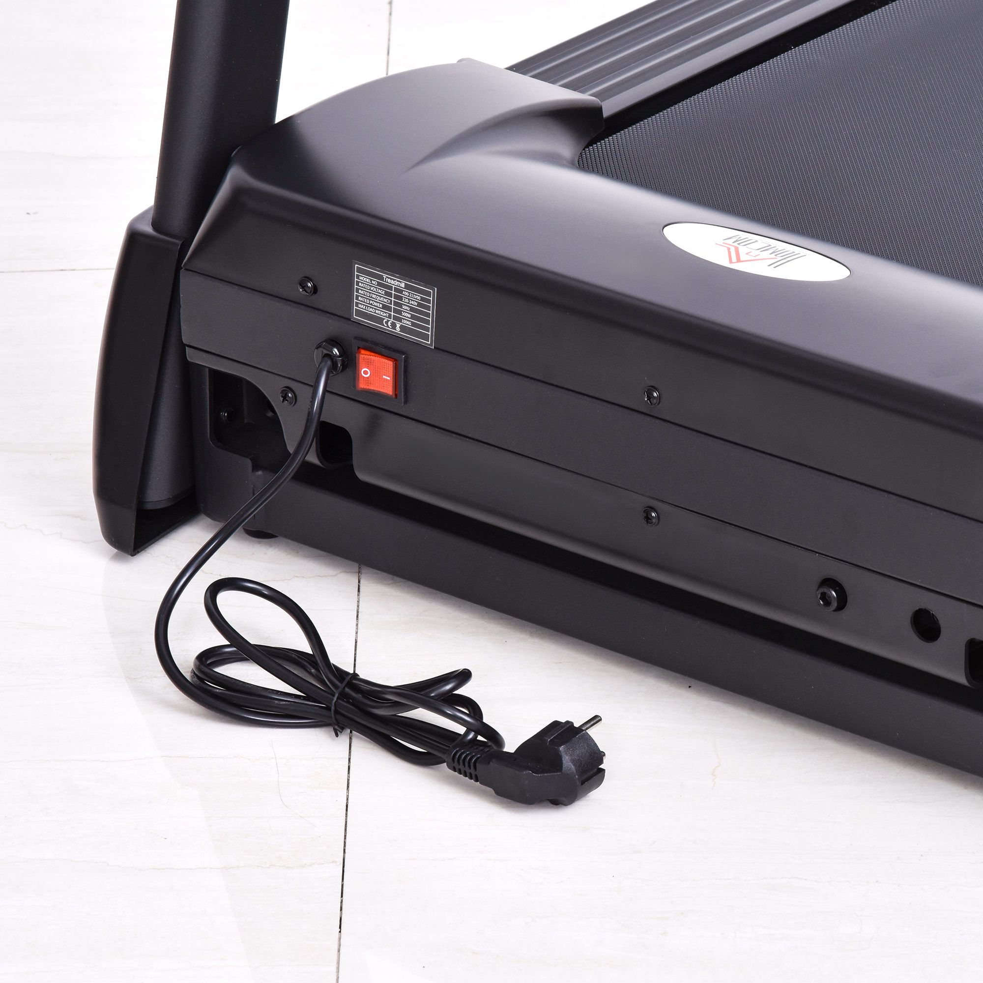 Tapis Roulant Pieghevole Per Casa | 12 Km/h, 1-2.5PS | 12 Programmi, Display LCD | Inclinazione Manuale 3 Livelli | Modello 2023 - Foto 4