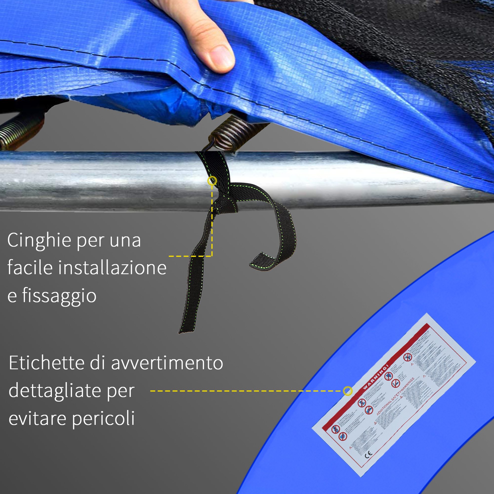 Copertura Elastica Per Ottomana YEMYHOM - Design Jacquard A Quadri - Antimacchia E Lavabile - Blu Navy XS - 4