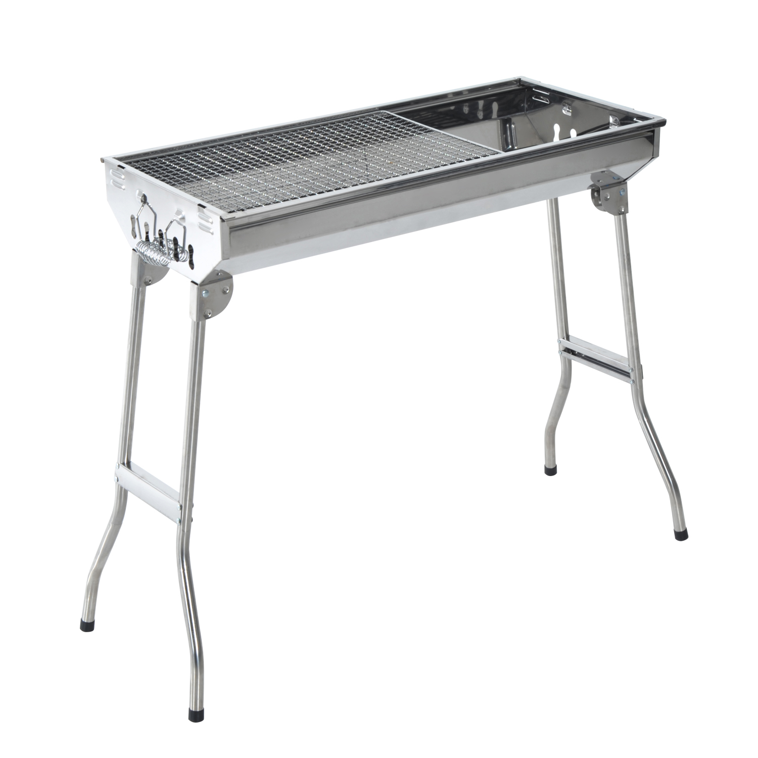 Barbecue a carbonella Ompagrill 480 pro inox 70480 a soli € 79.9