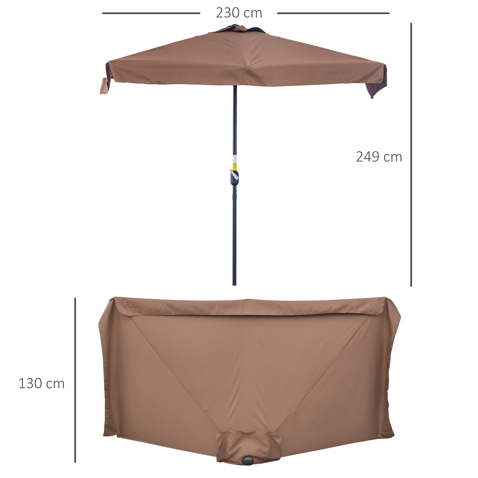 Ombrellone Da Giardino 339 Cm, Ombrello Da Giardino Rotondo Con Rotazi A 360a Ombrellone Da Giardino Inclinabile Con Base Ombrello Da Sole Per Giardino Patio Rosso